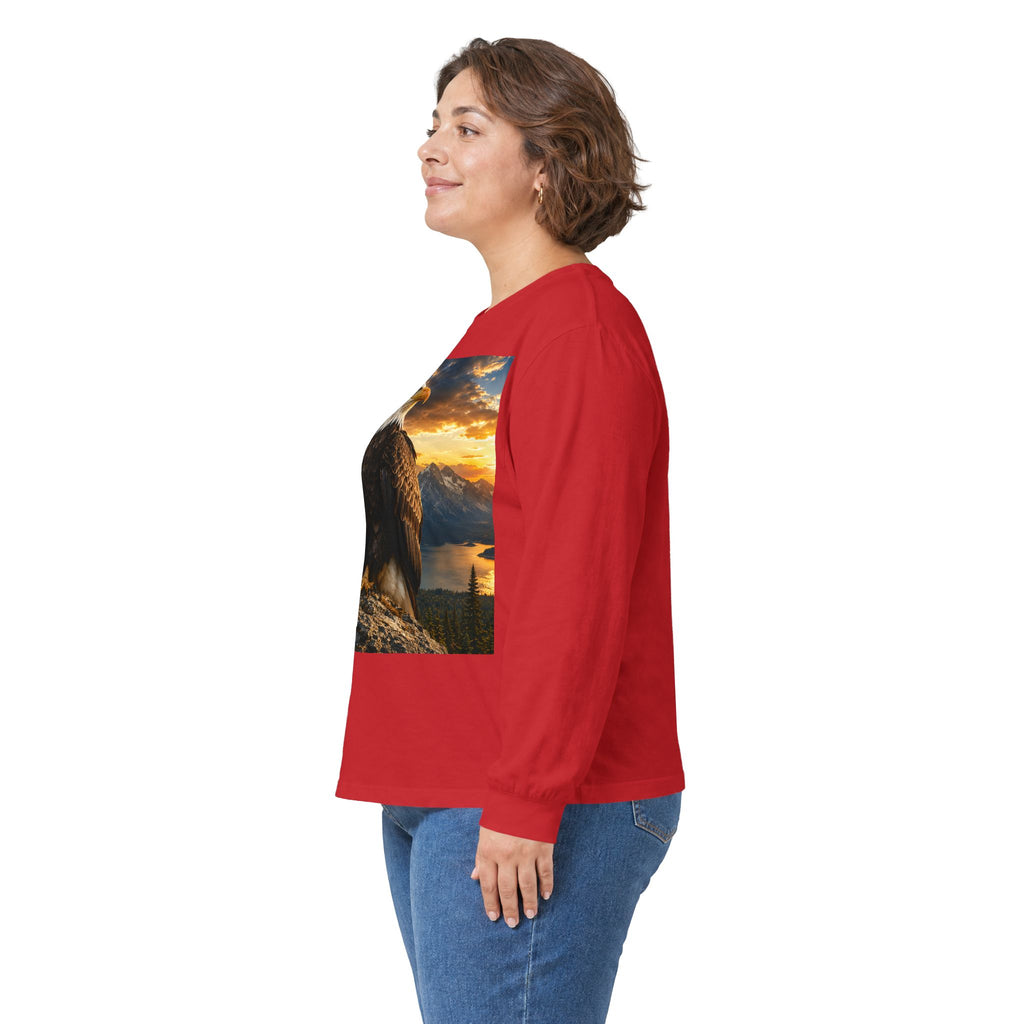 Eagle Sunset Long Sleeve Tee