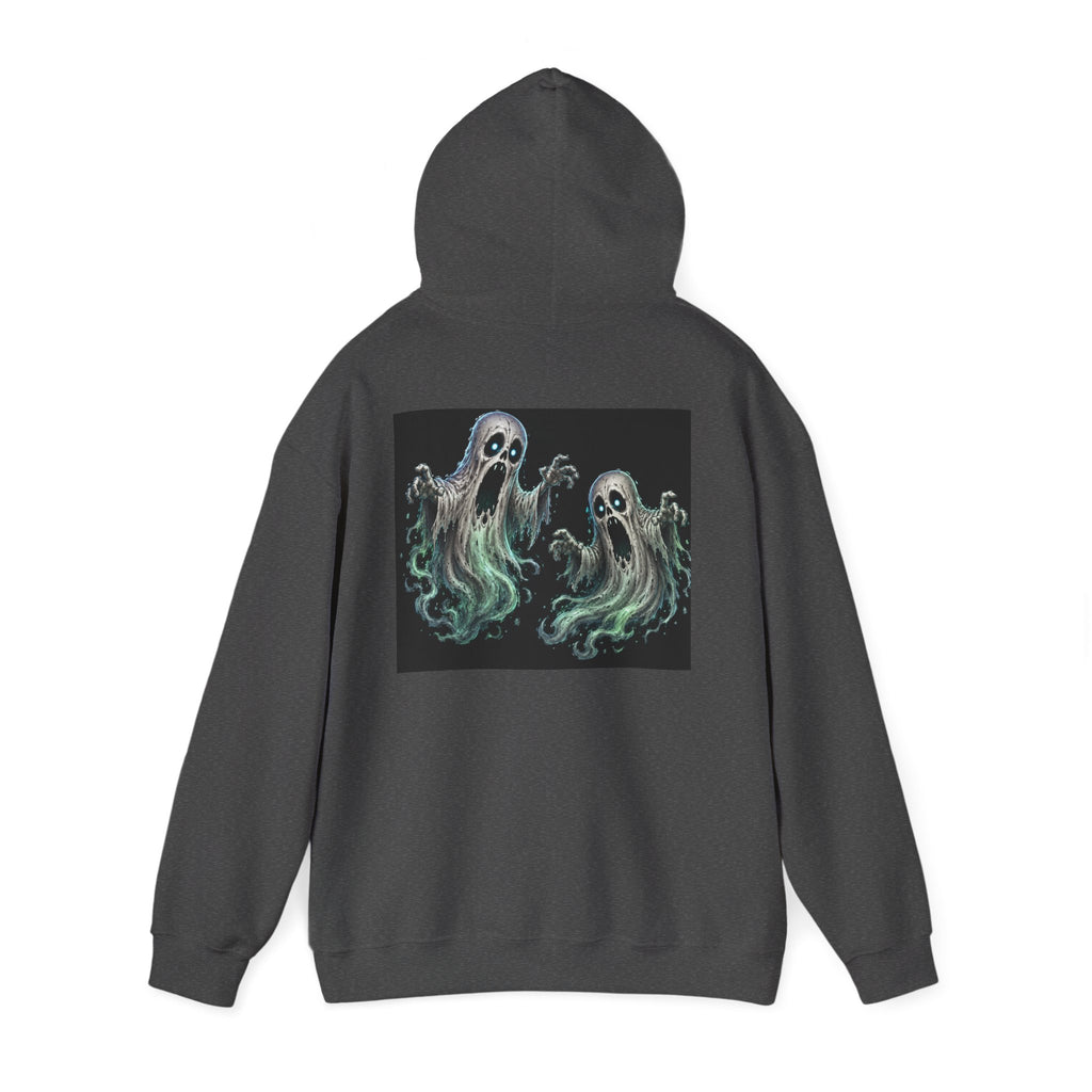 Ghostly Friends Hoodie — Cute Spooky Ghosts Graphic Pullover