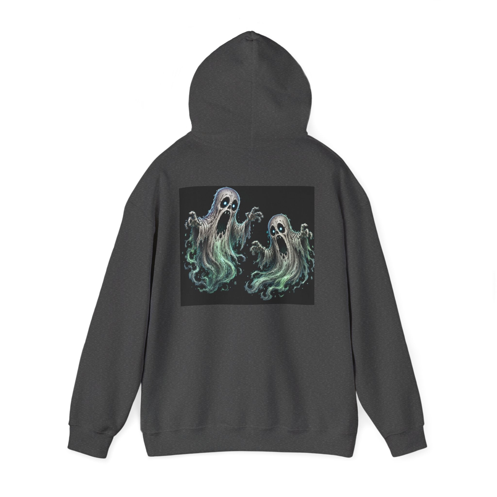 Ghostly Friends Hoodie — Cute Spooky Ghosts Graphic Pullover