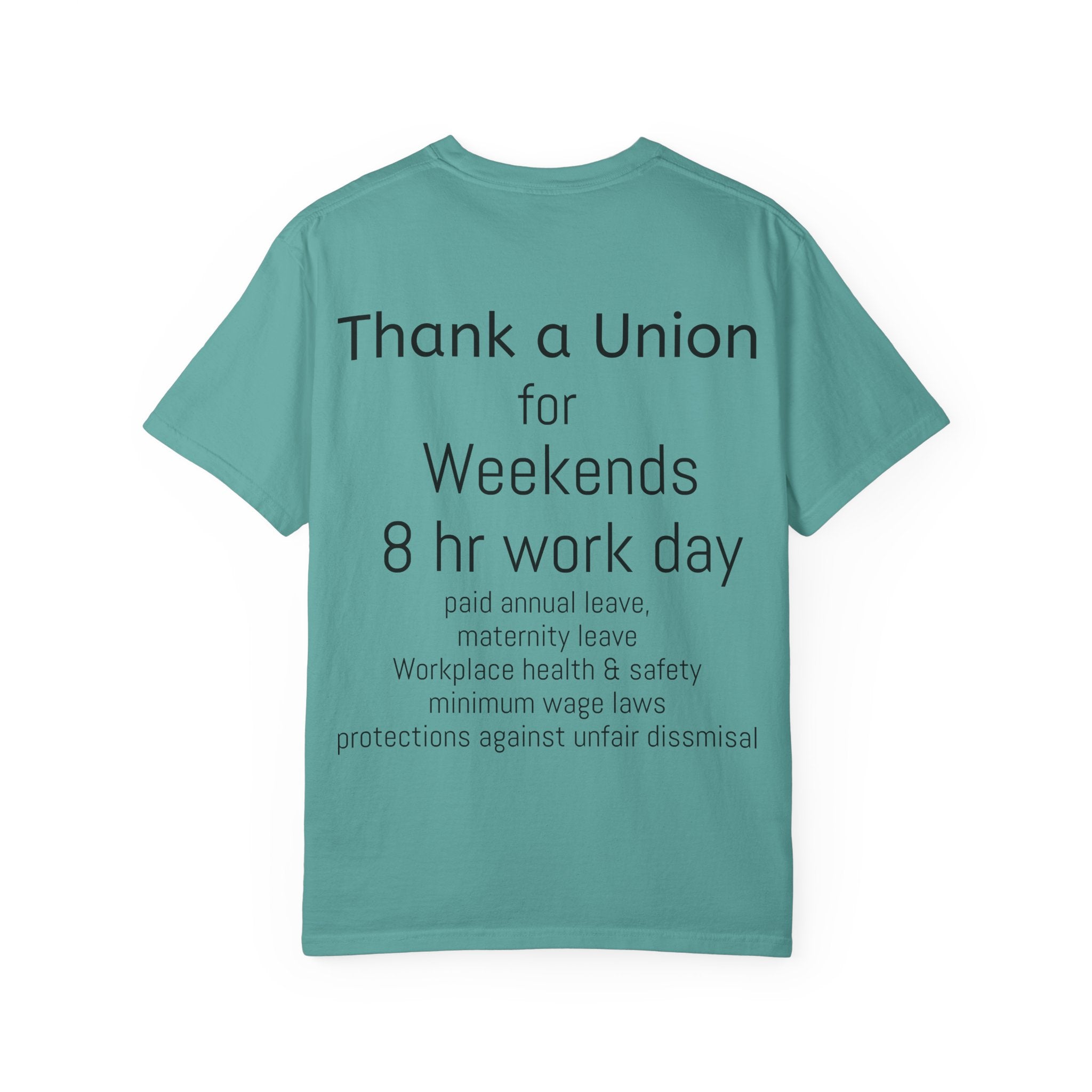 Labor Day T-Shirt — 'Thank a Union' Vintage Patriotic Tee