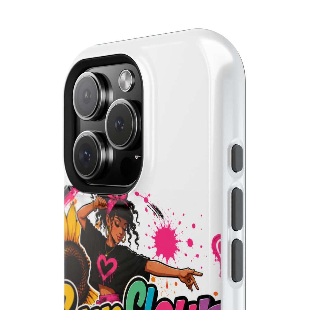 Sunflower Hip Hop Phone Case — Impact-Resistant Protective Case