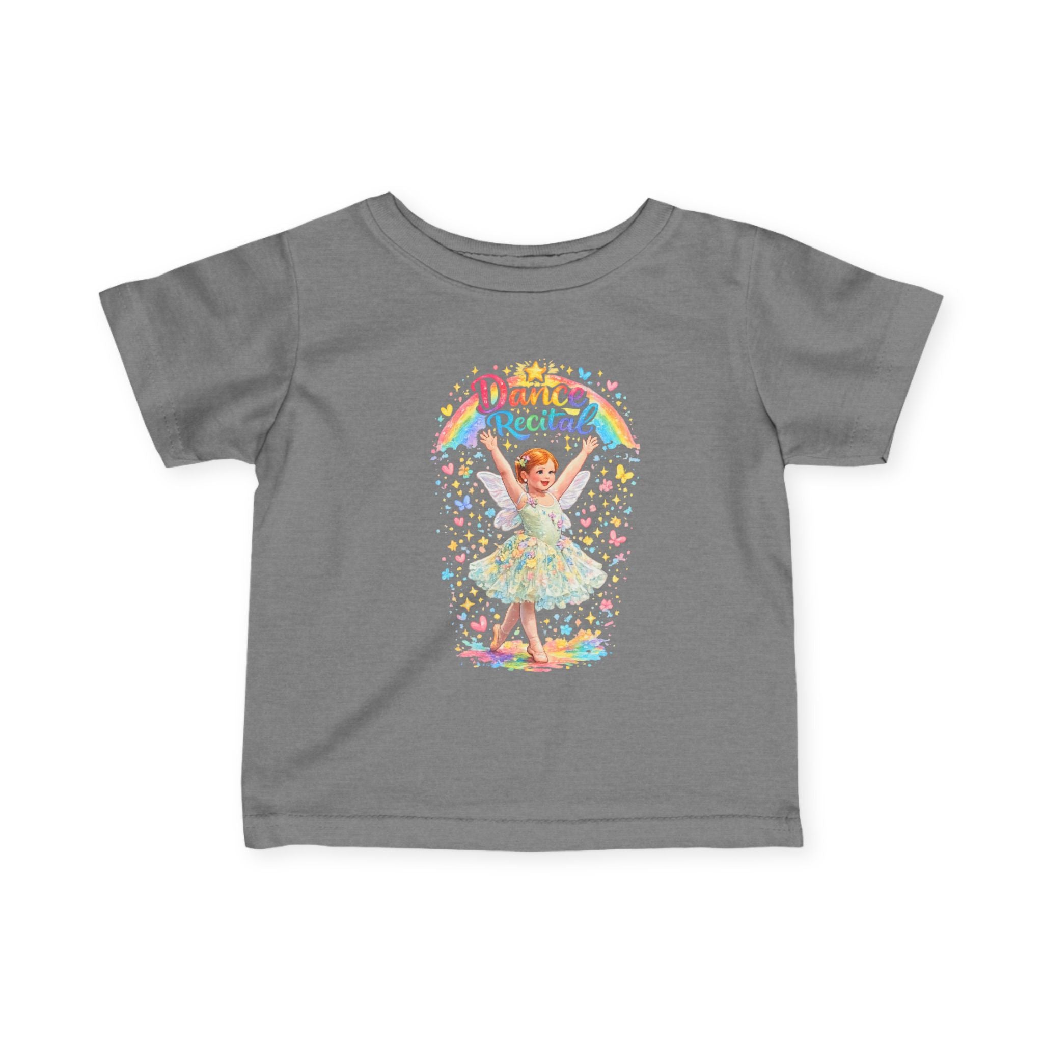 Infant Tee — Personalized 'Dance Recital' Ballerina Baby Shirt