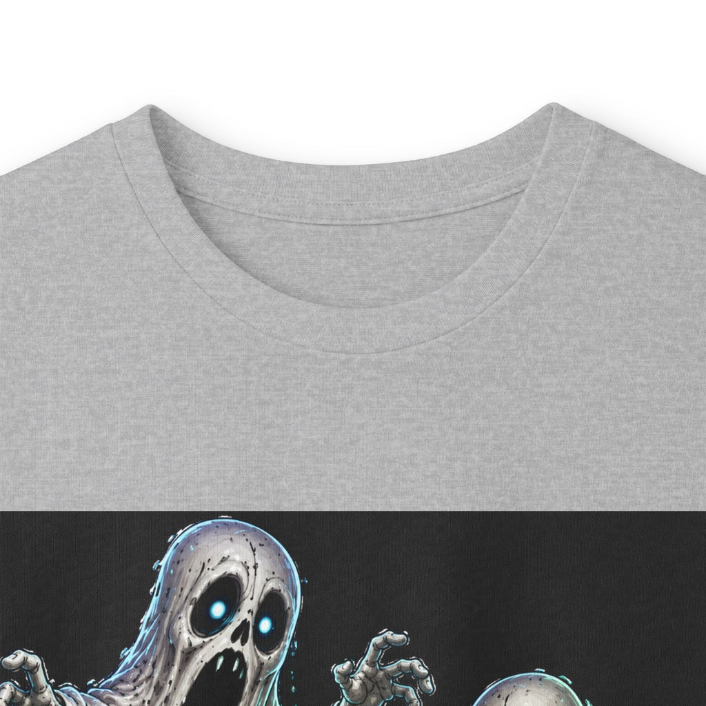 Ghost Duo Long Sleeve Tee — Haunted Spirit Graphic Shirt
