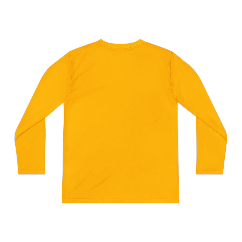 Youth Long Sleeve Tee — "what's up!" Illustrated Friends Graphic
