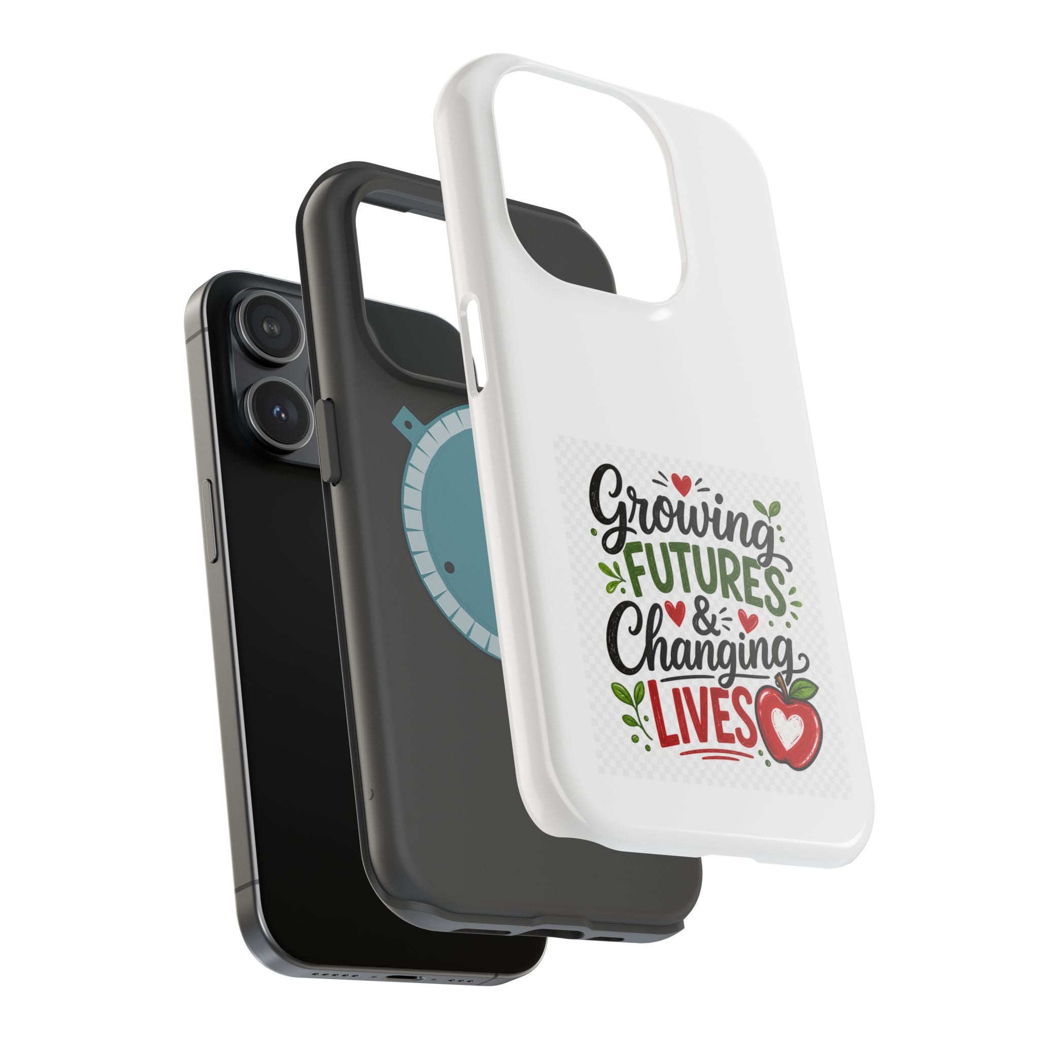 Phone Case — "Growing Futures & Changing Lives" Teacher Appreciation Magnetic Impact-Resistant Case