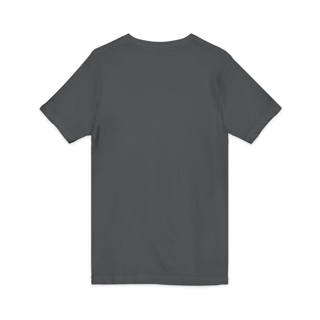 Colorful Donkey V-Neck Tee — Whimsical Farm Animal Graphic Shirt