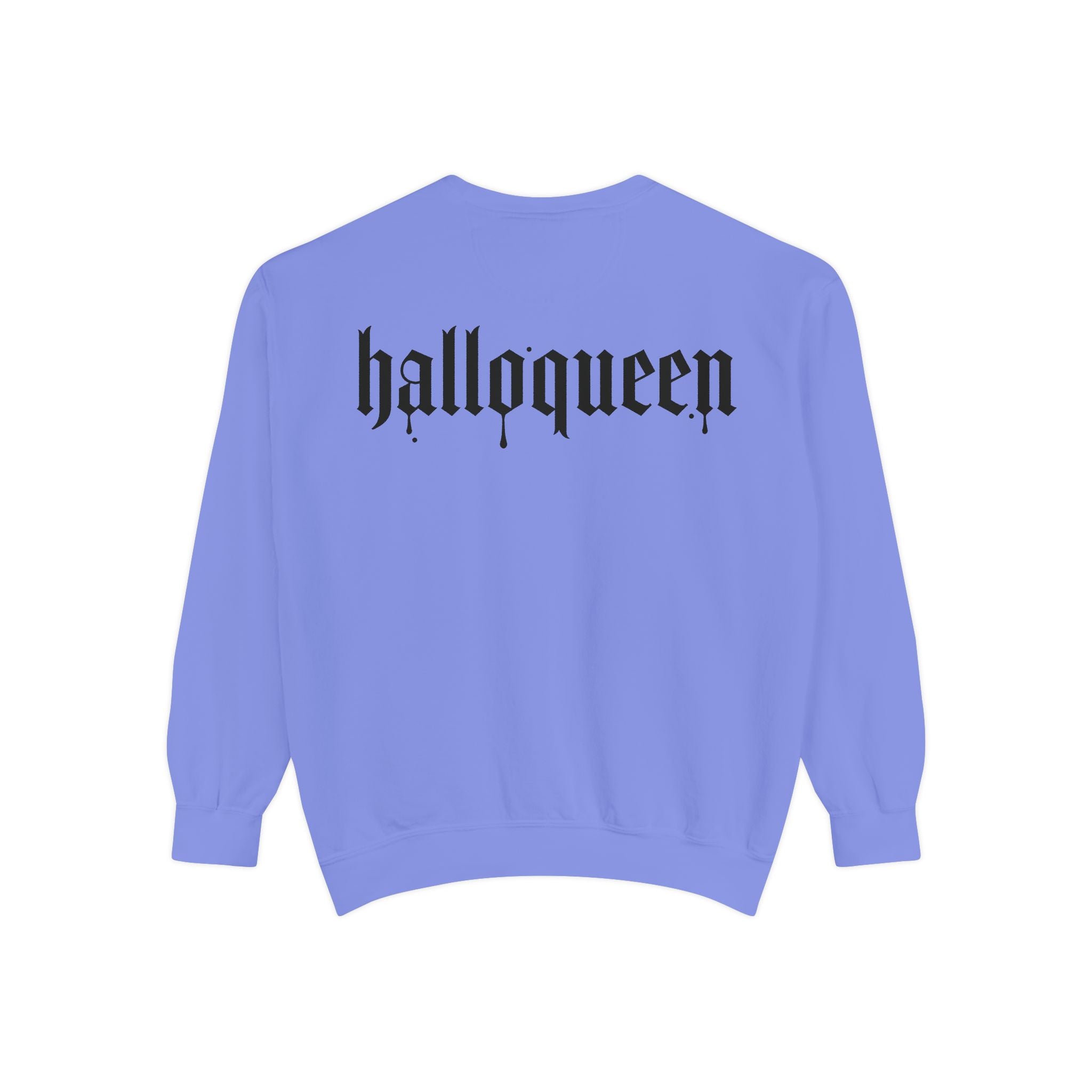 Halloween Sweatshirt — "halloqueen" Ghosts Pullover