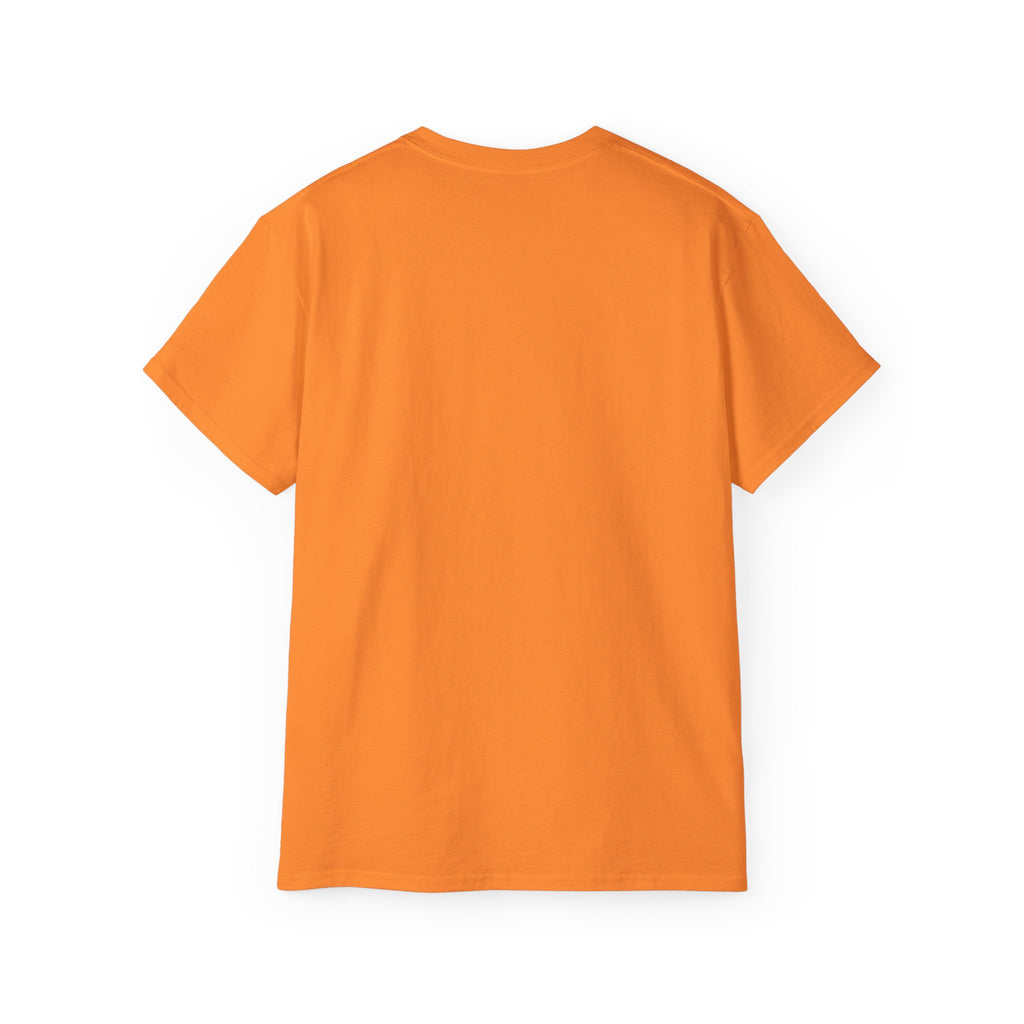 Colorful Sneaker Stack Tee — Graphic Shoe & Backpack Illustration T‑Shirt