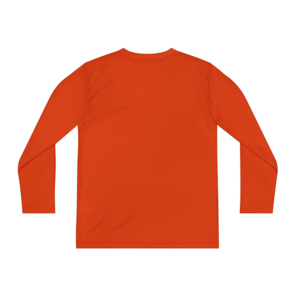 Youth Long Sleeve Tee — "what's up!" Illustrated Friends Graphic