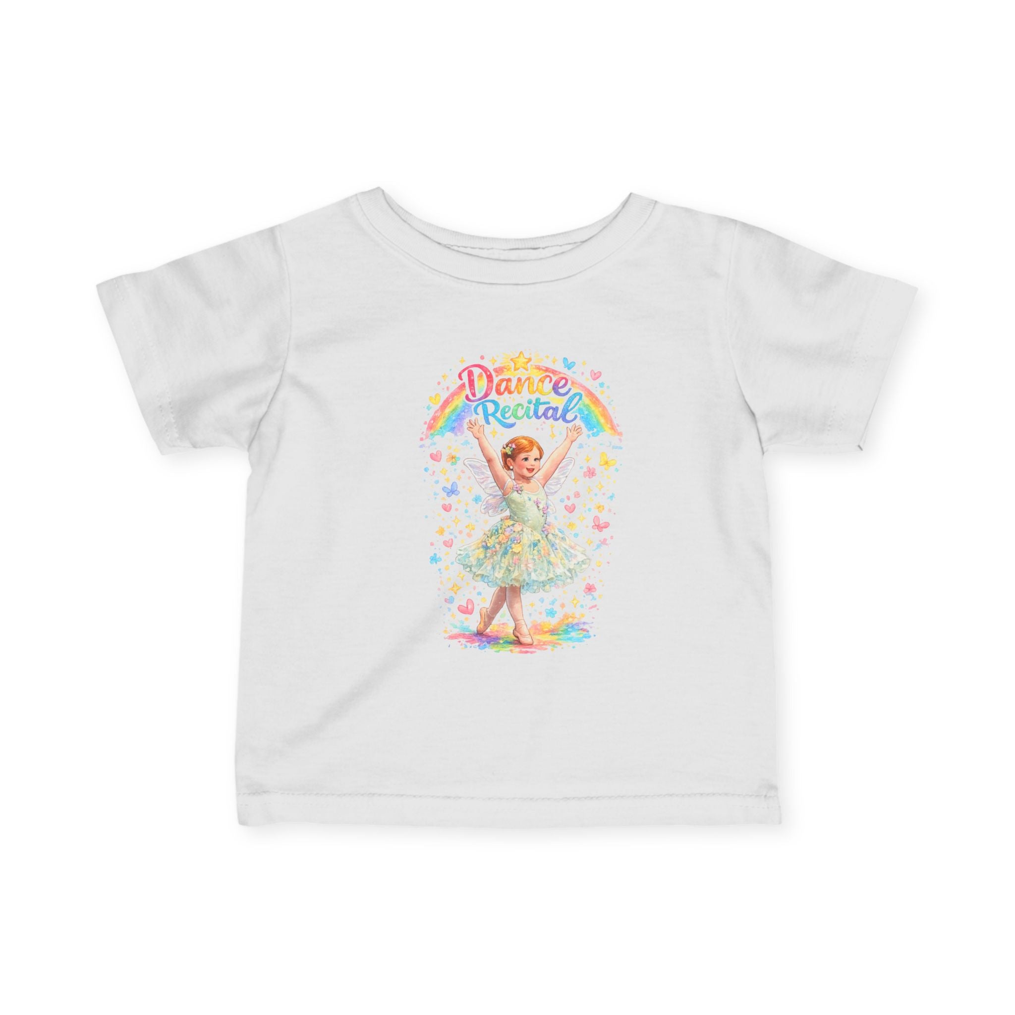 Infant Tee — Personalized 'Dance Recital' Ballerina Baby Shirt