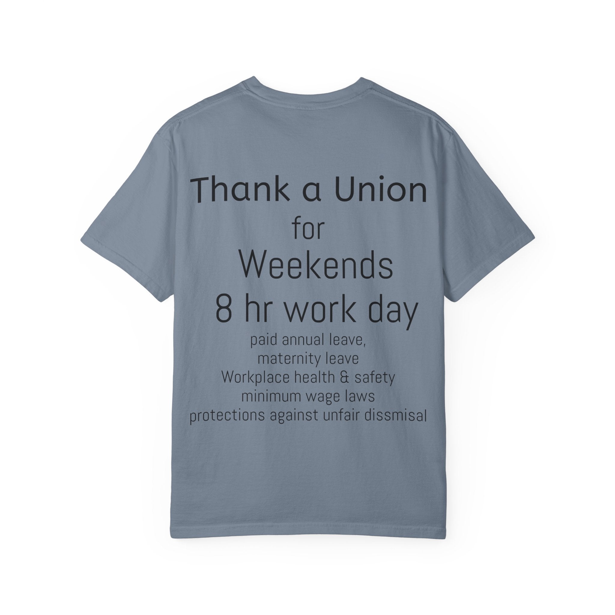 Labor Day T-Shirt — 'Thank a Union' Vintage Patriotic Tee