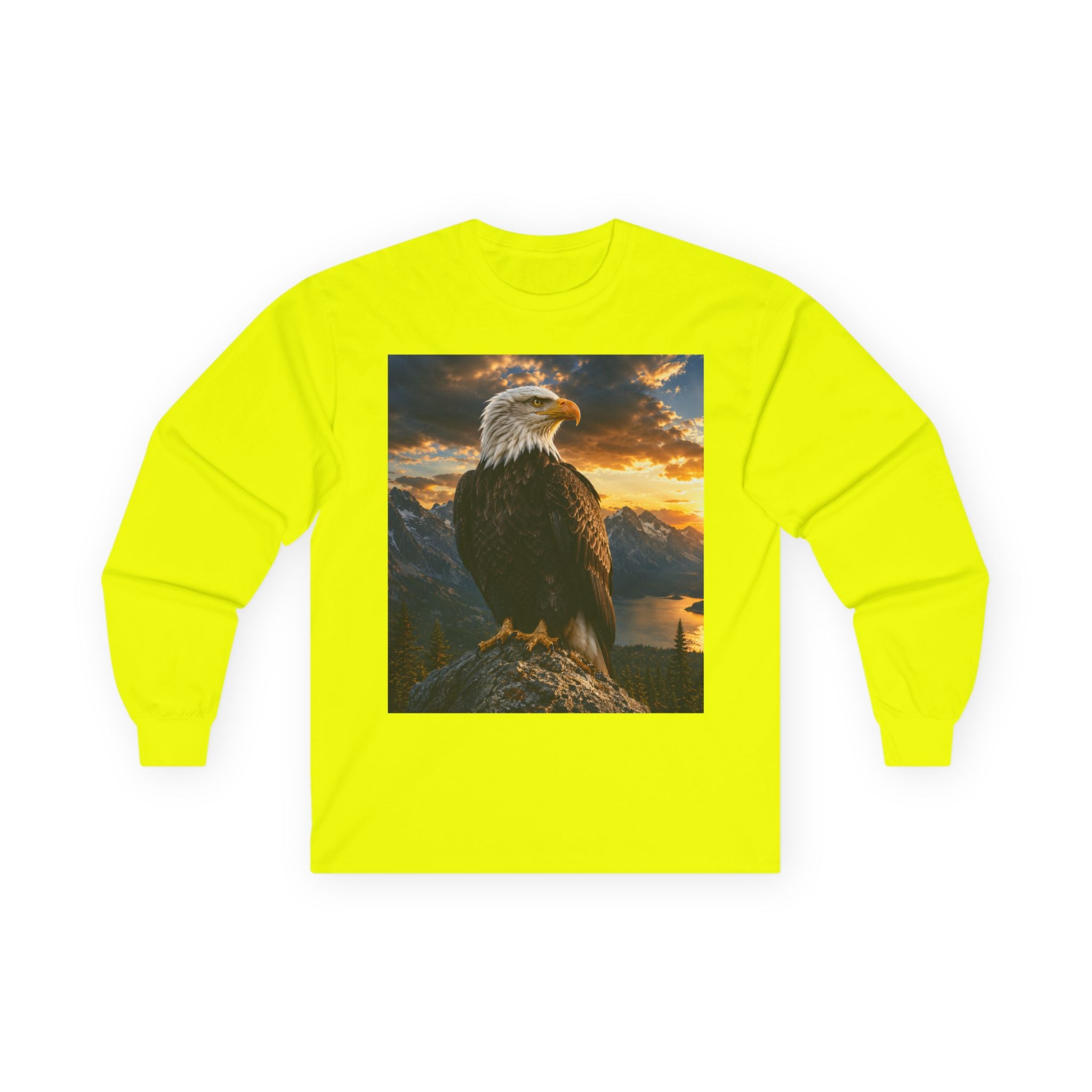 Eagle Sunset Long Sleeve Tee