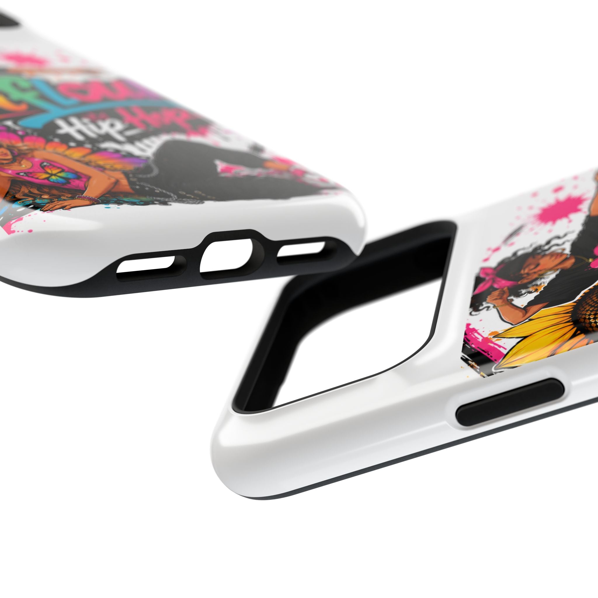 Sunflower Hip Hop Phone Case — Impact-Resistant Protective Case