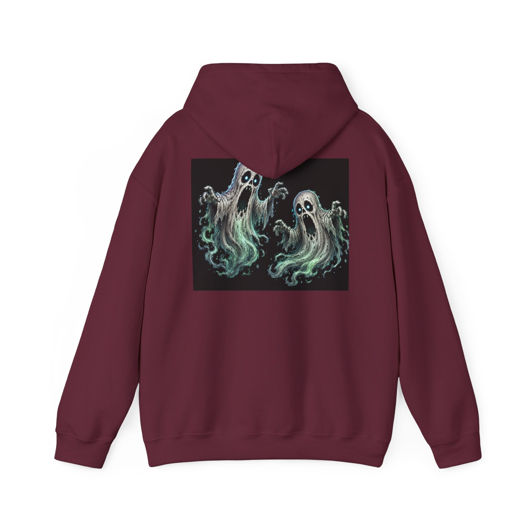 Ghostly Friends Hoodie — Cute Spooky Ghosts Graphic Pullover