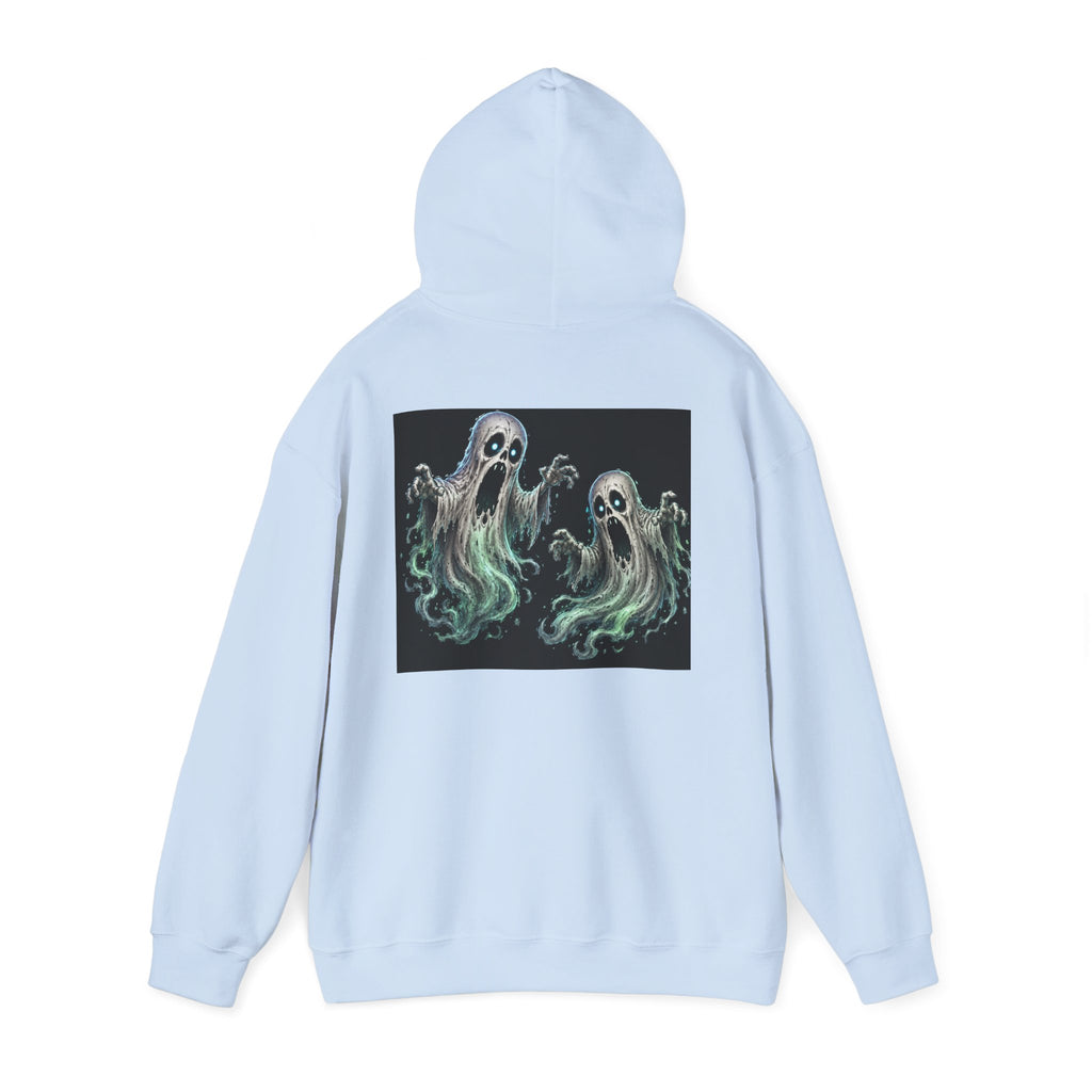 Ghostly Friends Hoodie — Cute Spooky Ghosts Graphic Pullover