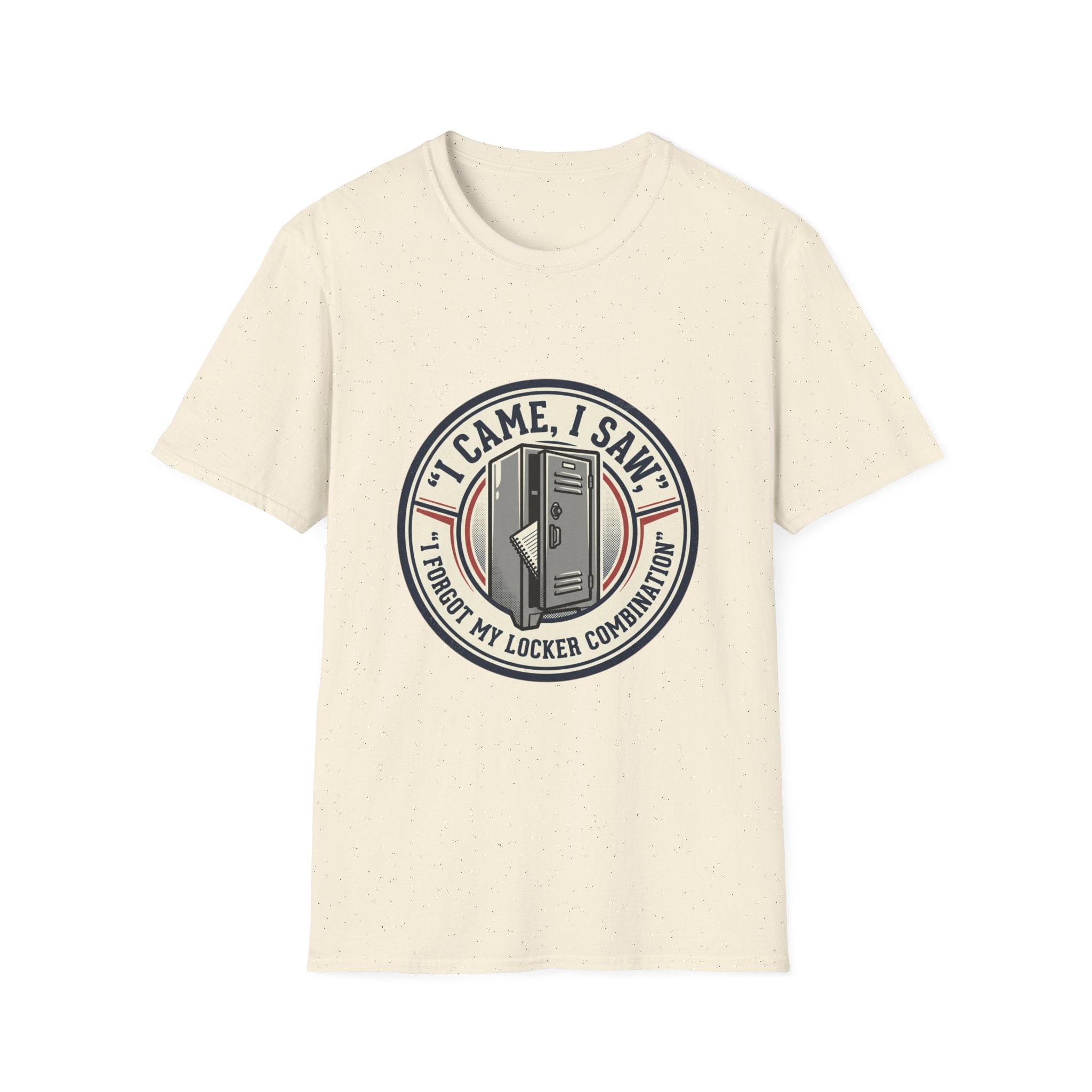 Locker Community T‑Shirt — “I Came, I Saw, I Tidied My Locker” Vintage Locker Room Tee