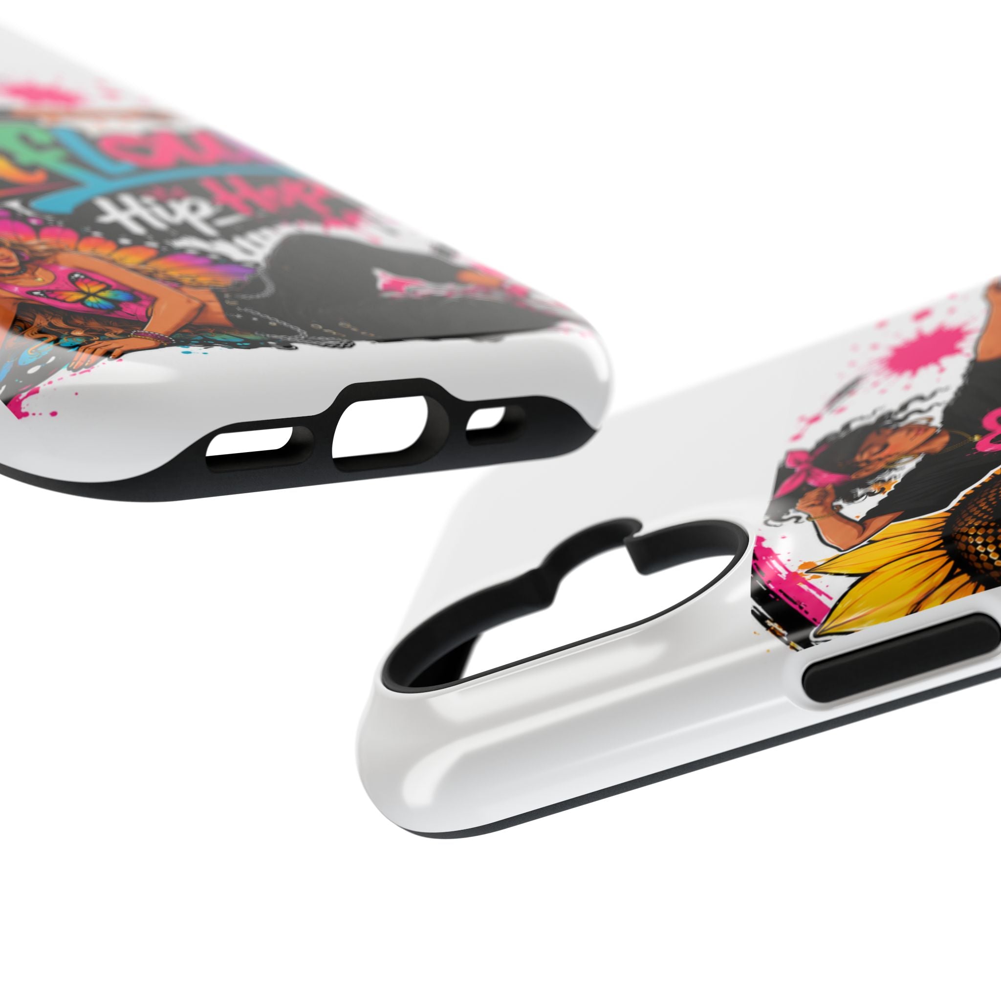 Sunflower Hip Hop Phone Case — Impact-Resistant Protective Case