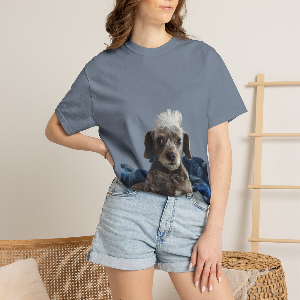 Butch Pet Photo T-Shirt — Custom Dog Portrait Tee