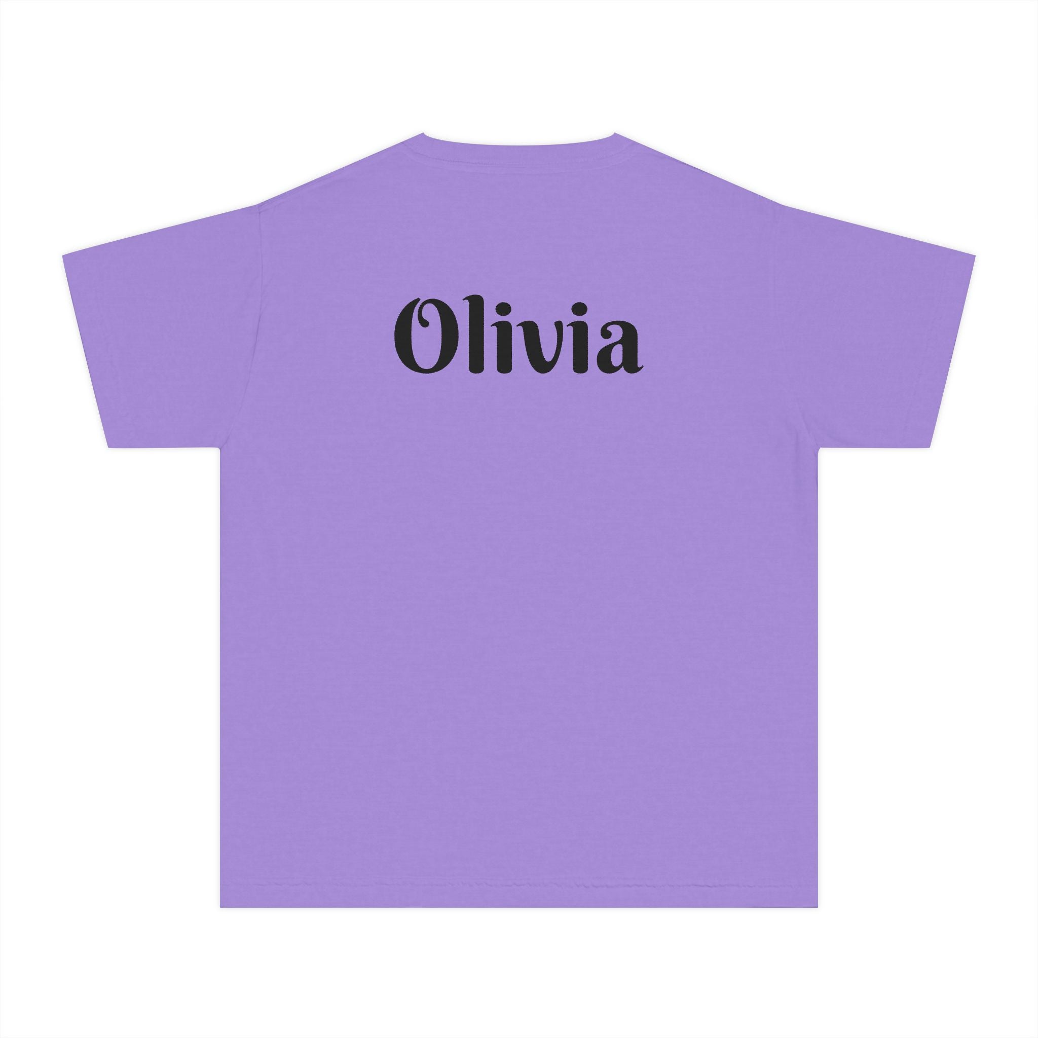 Schoolgirl Locker Youth Tee — Personalized "Olivia" Schoolgirl Locker Graphic Shirt