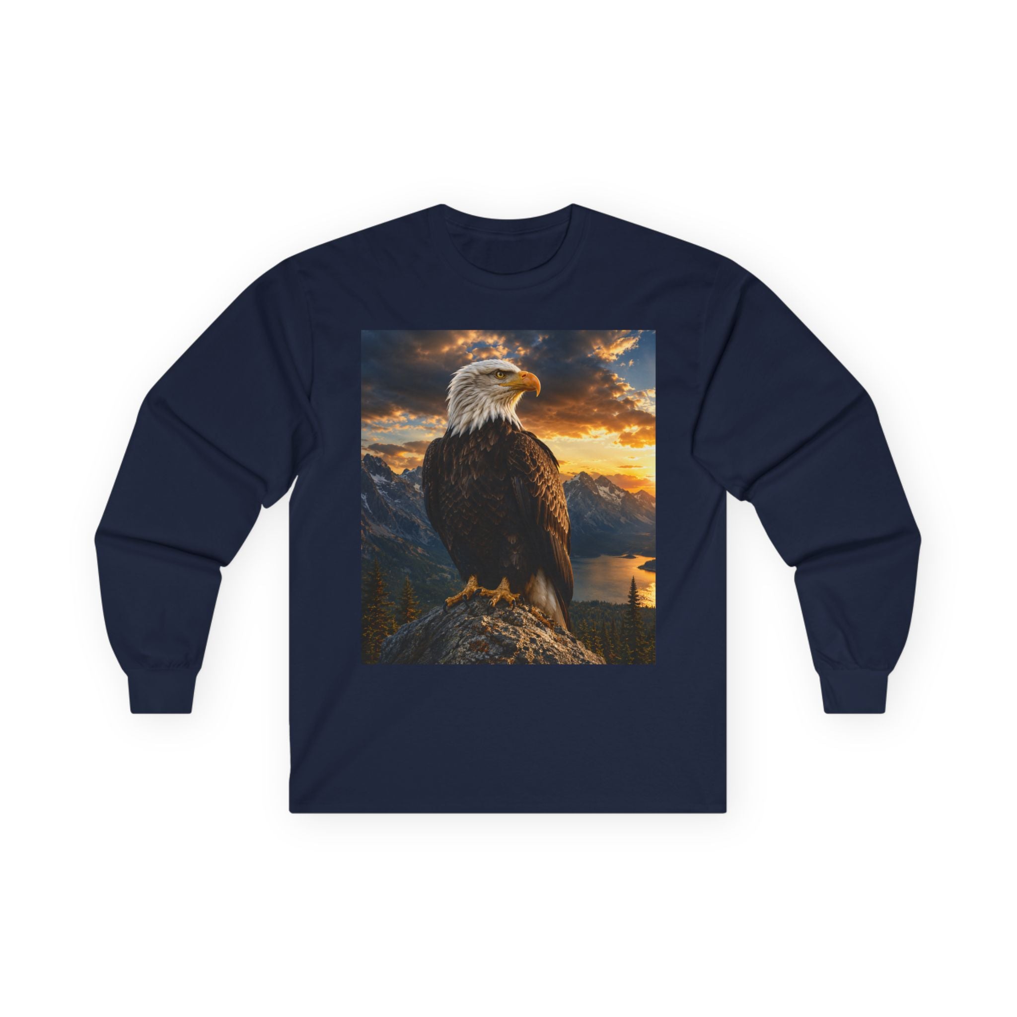 Eagle Sunset Long Sleeve Tee