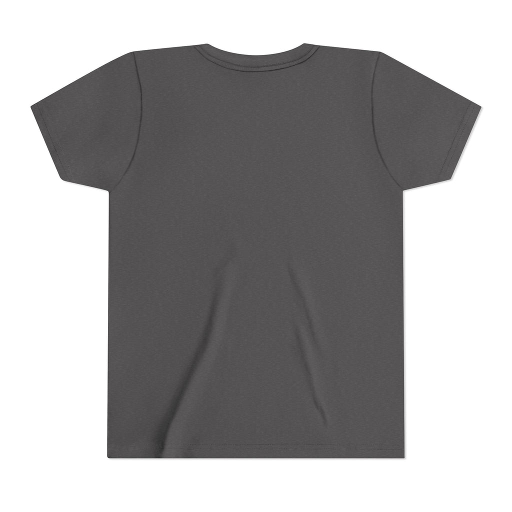 Youth Graphic Tee — Teen Boy Reading by Locker Illustration