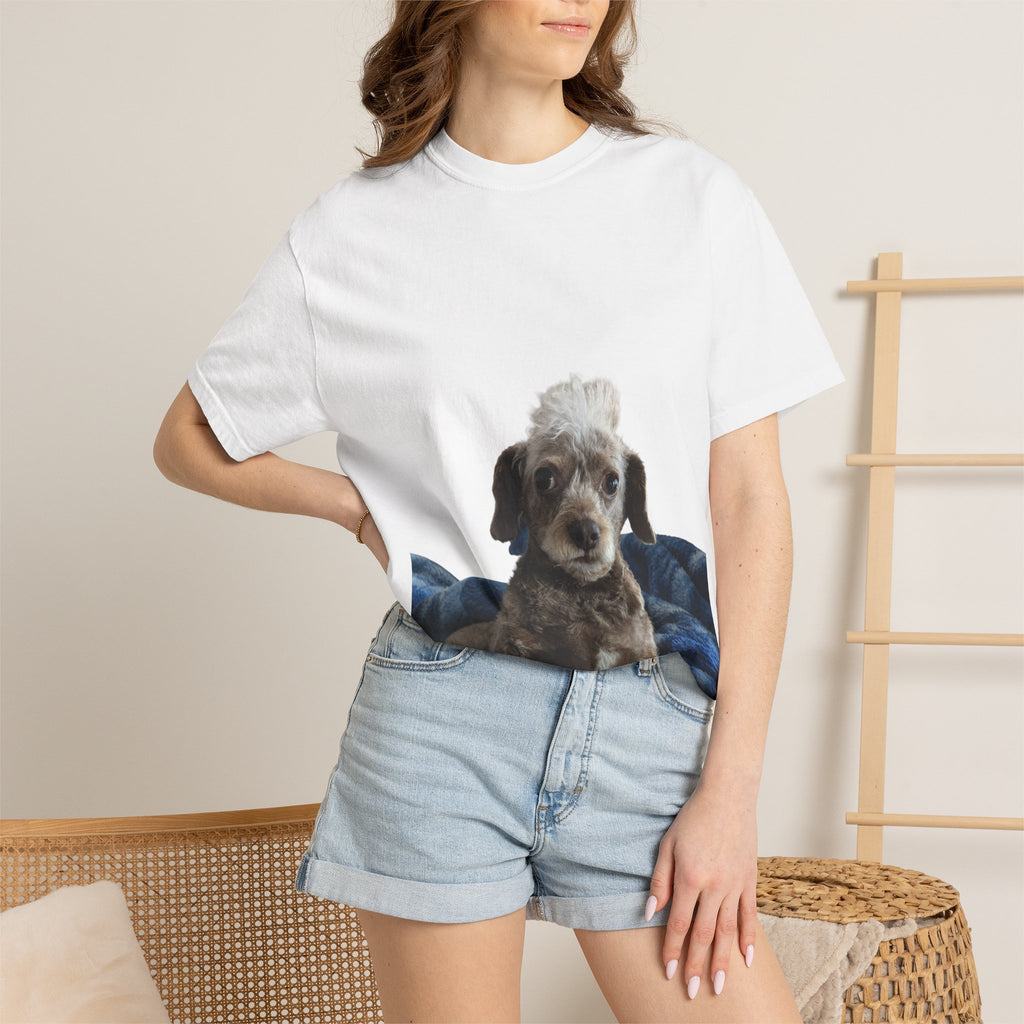 Butch Pet Photo T-Shirt — Custom Dog Portrait Tee