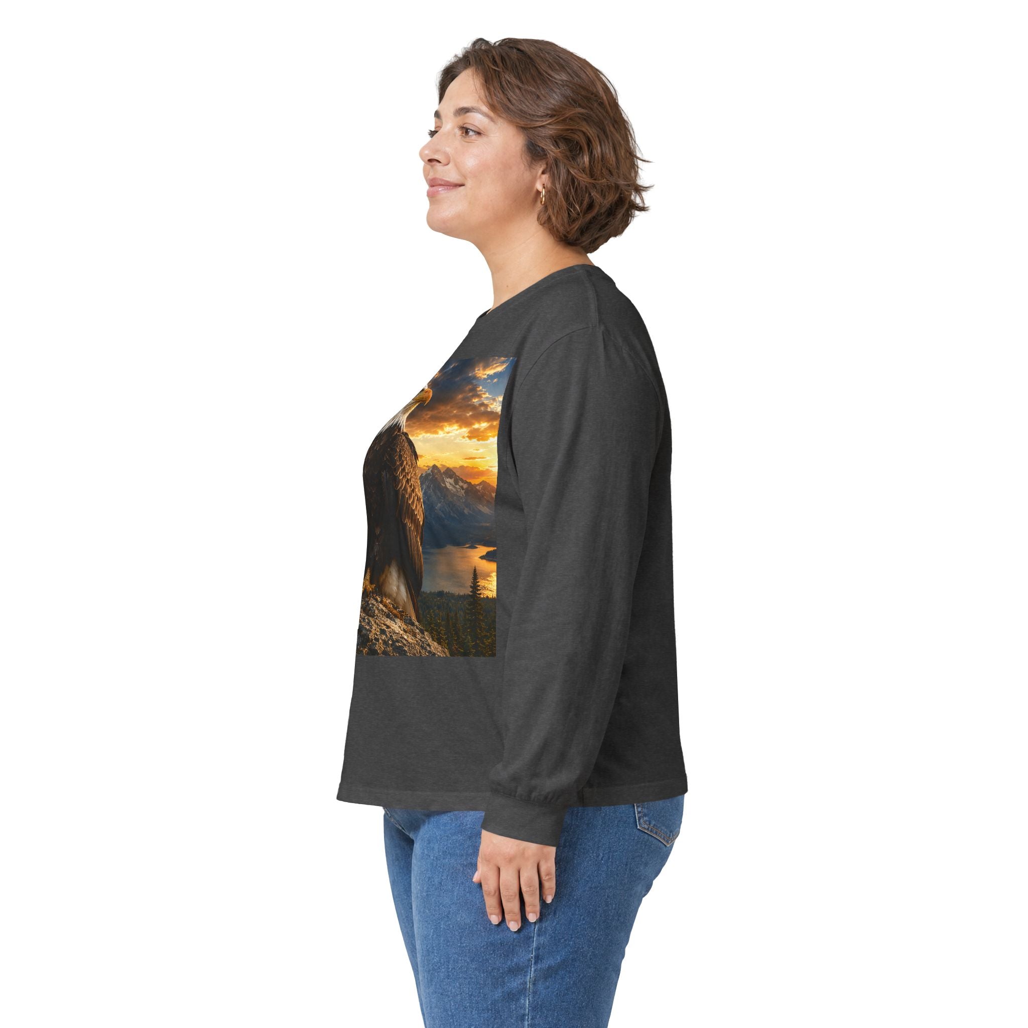 Eagle Sunset Long Sleeve Tee