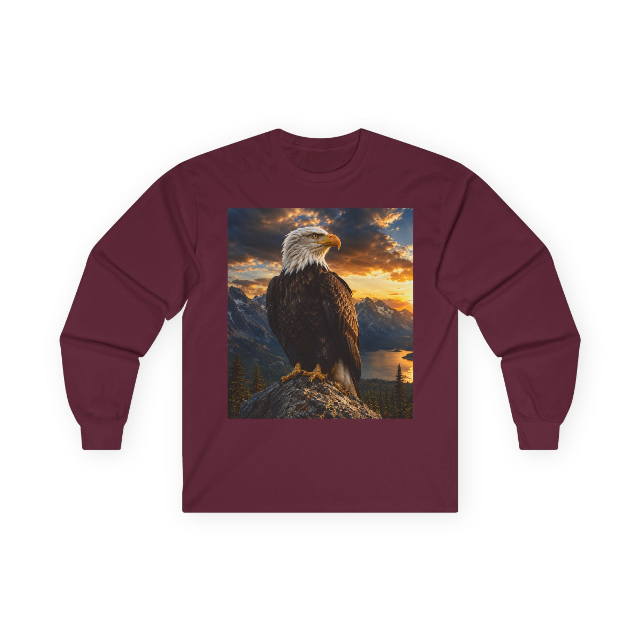 Eagle Sunset Long Sleeve Tee