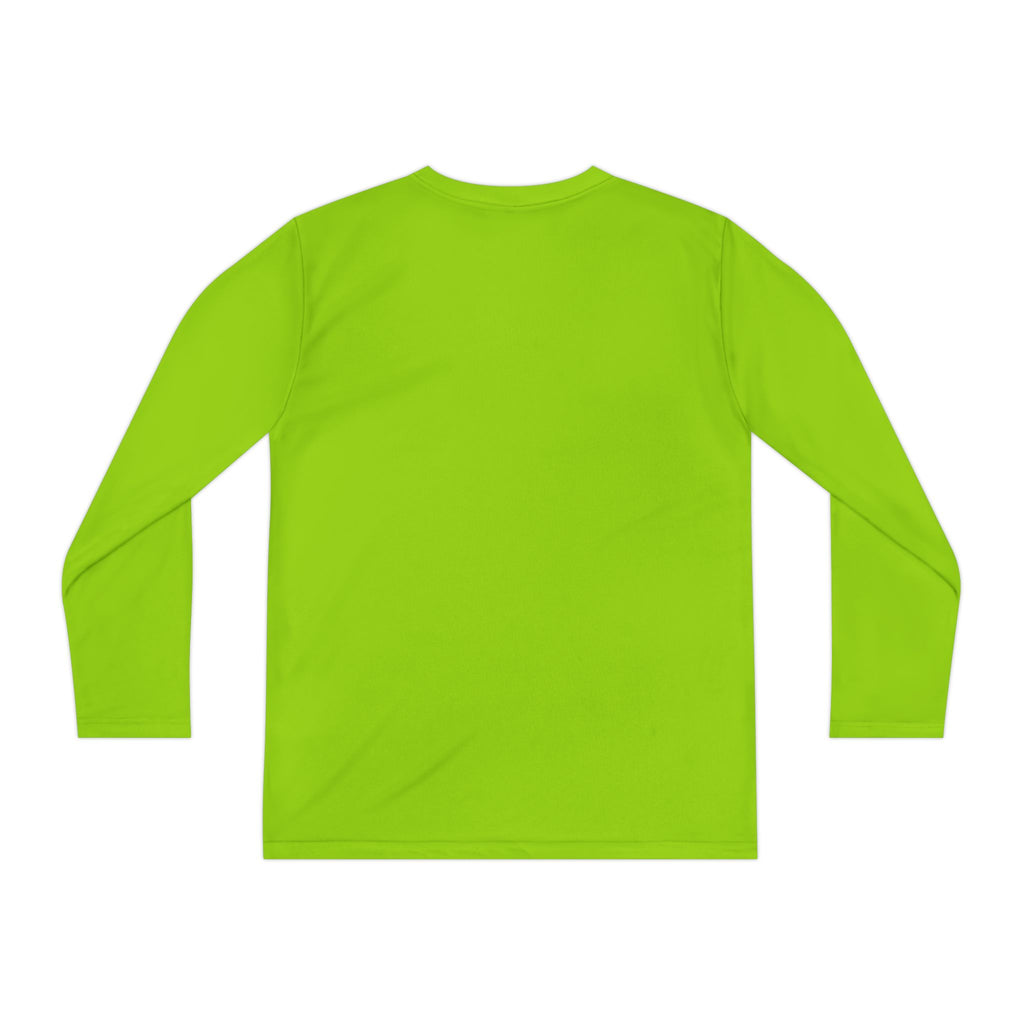Youth Long Sleeve Tee — "what's up!" Illustrated Friends Graphic