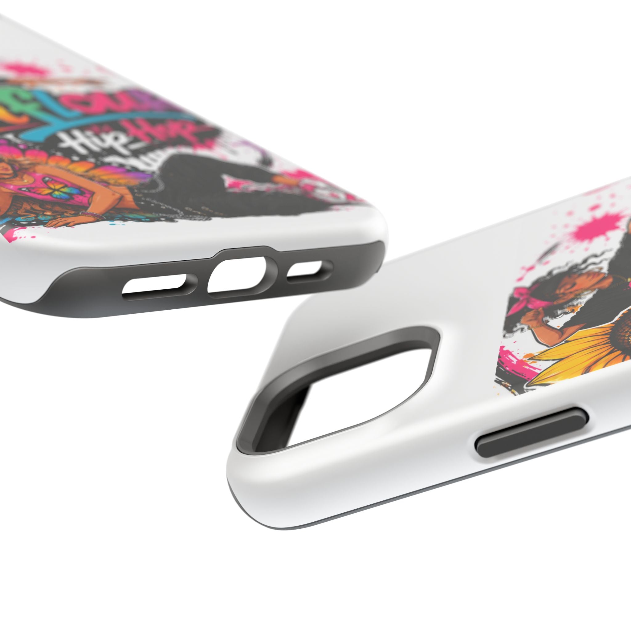 Sunflower Hip Hop Phone Case — Impact-Resistant Protective Case