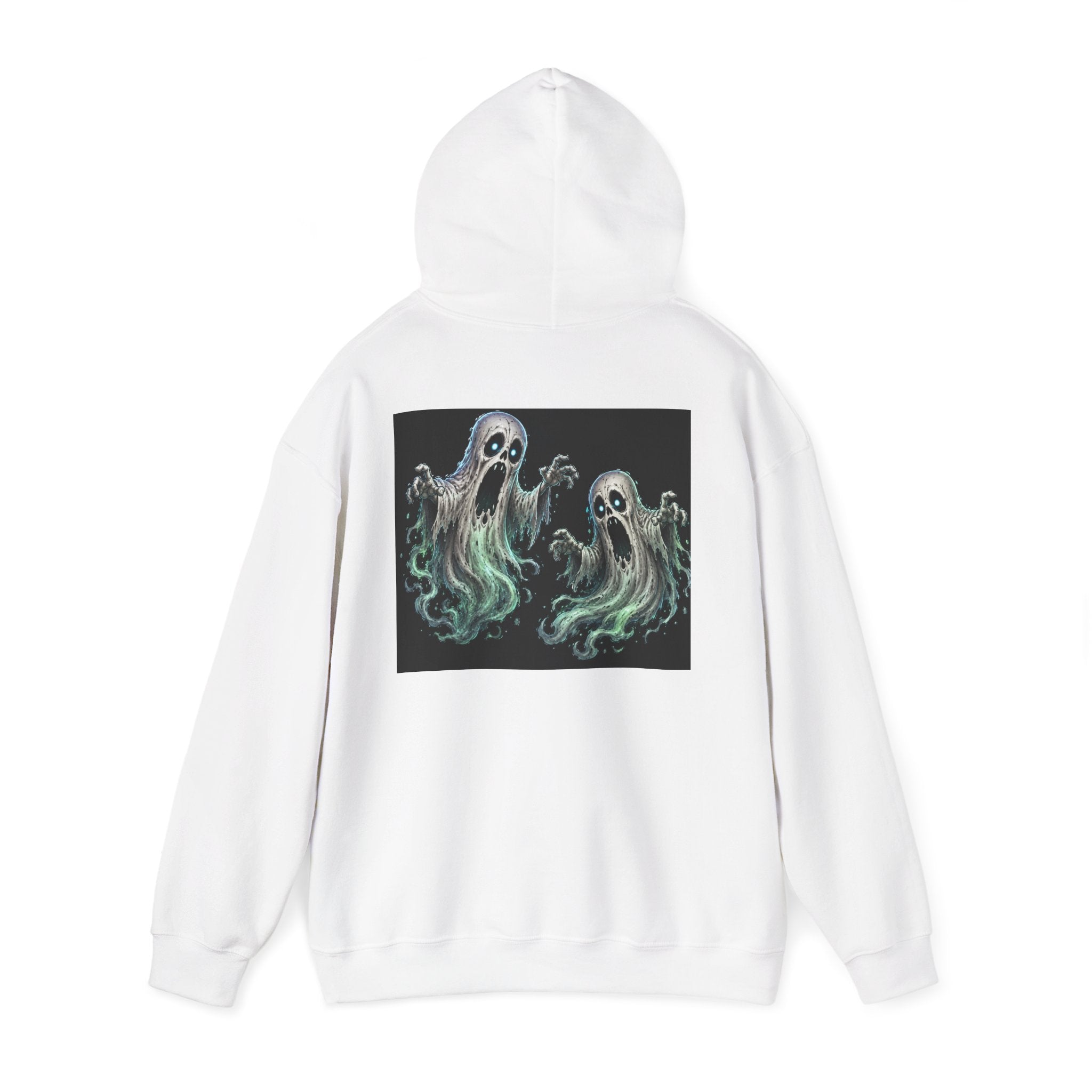 Ghostly Friends Hoodie — Cute Spooky Ghosts Graphic Pullover