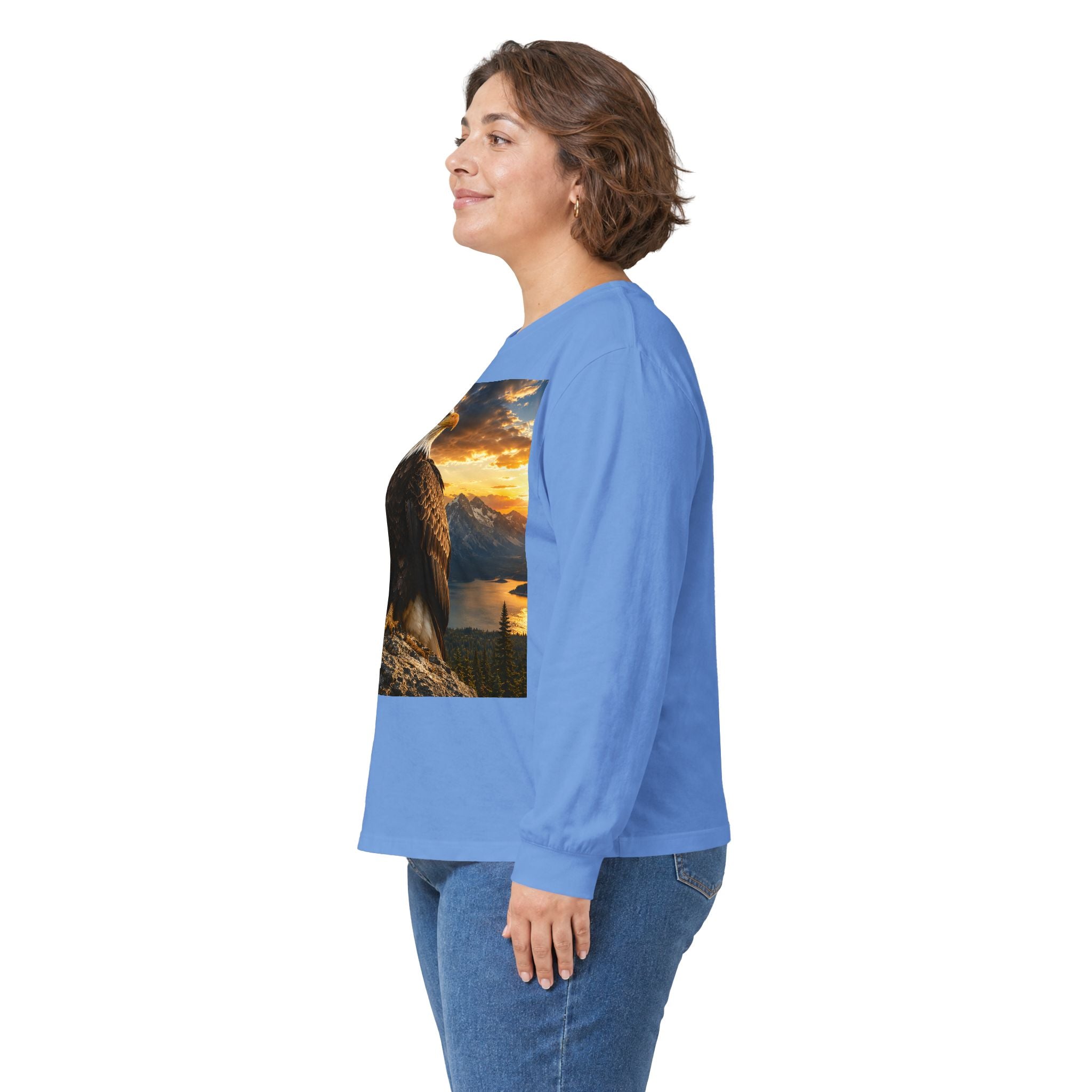 Eagle Sunset Long Sleeve Tee