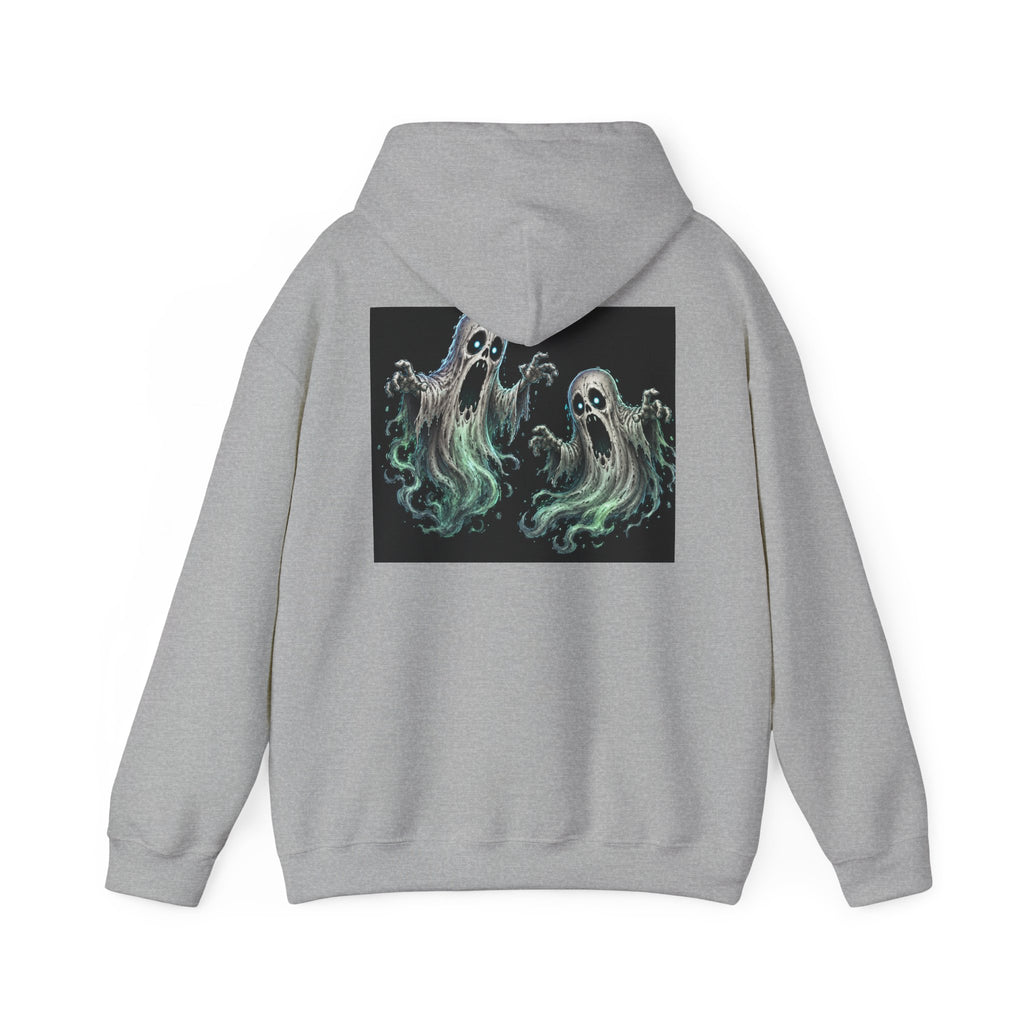 Ghostly Friends Hoodie — Cute Spooky Ghosts Graphic Pullover