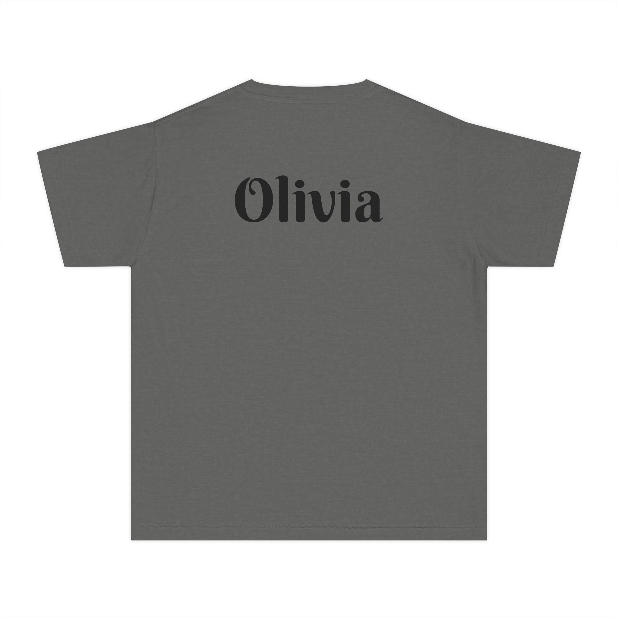 Schoolgirl Locker Youth Tee — Personalized "Olivia" Schoolgirl Locker Graphic Shirt