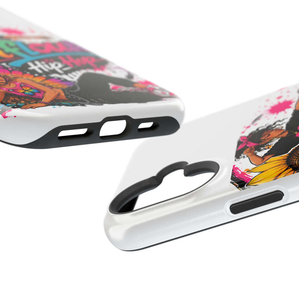 Sunflower Hip Hop Phone Case — Impact-Resistant Protective Case