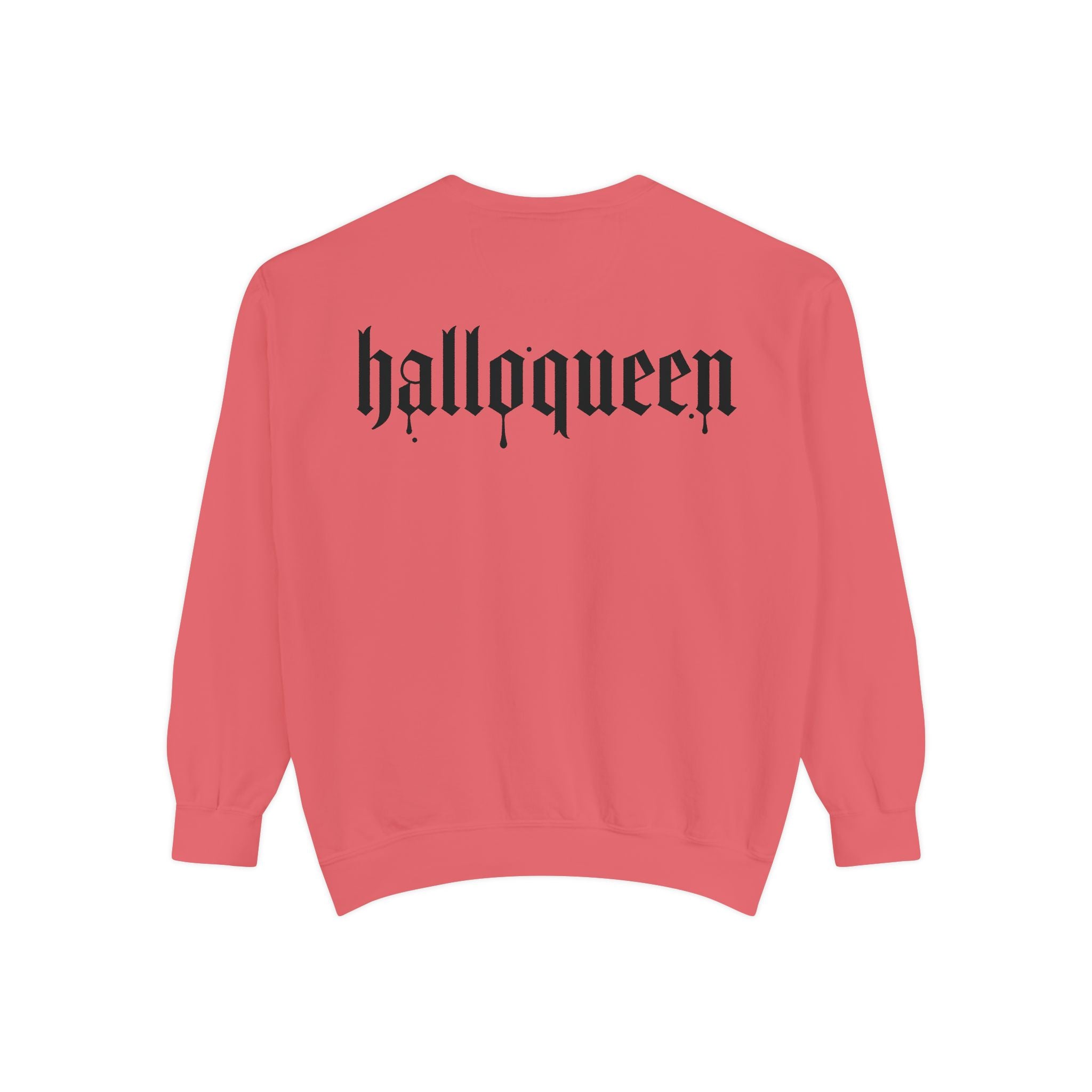 Halloween Sweatshirt — "halloqueen" Ghosts Pullover