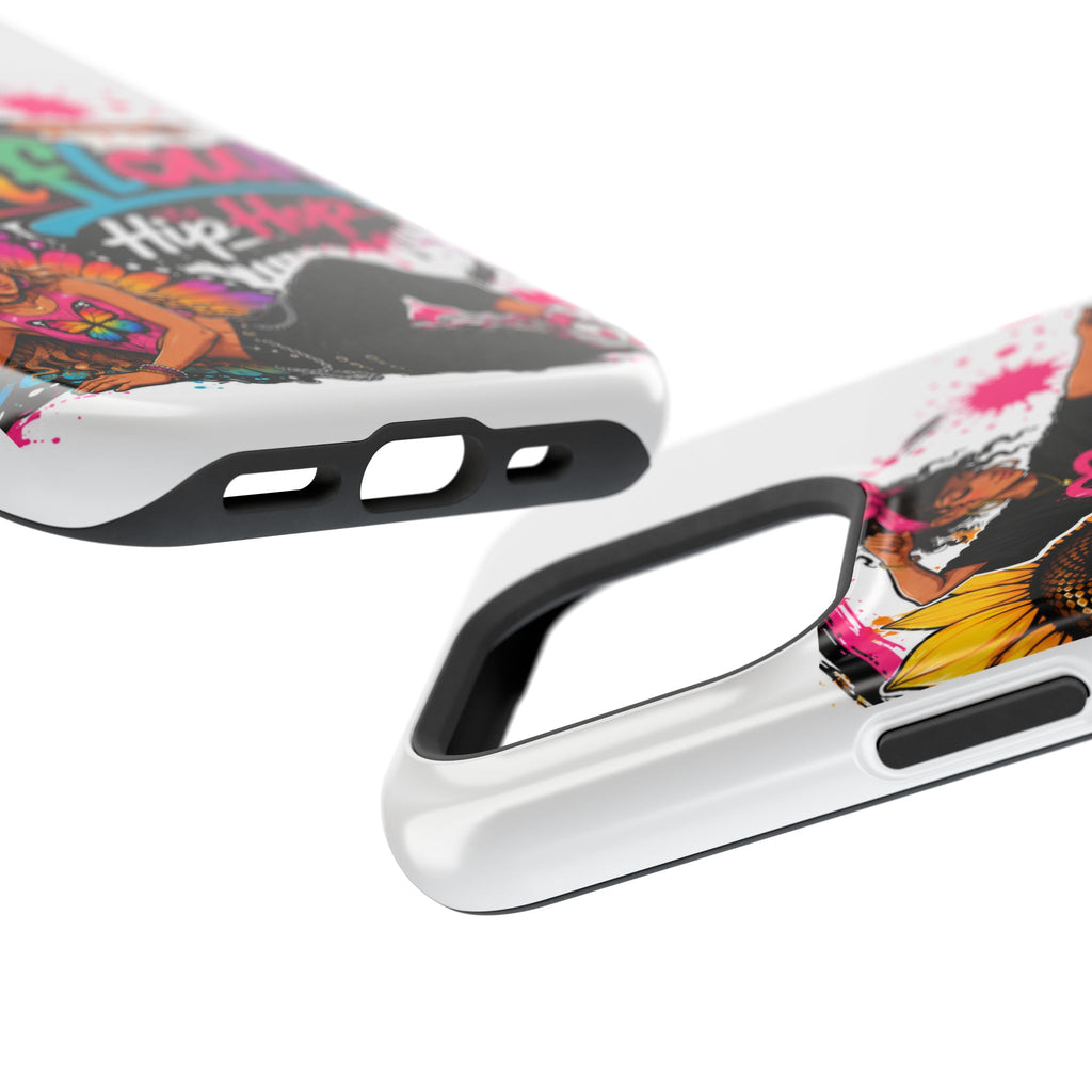 Sunflower Hip Hop Phone Case — Impact-Resistant Protective Case