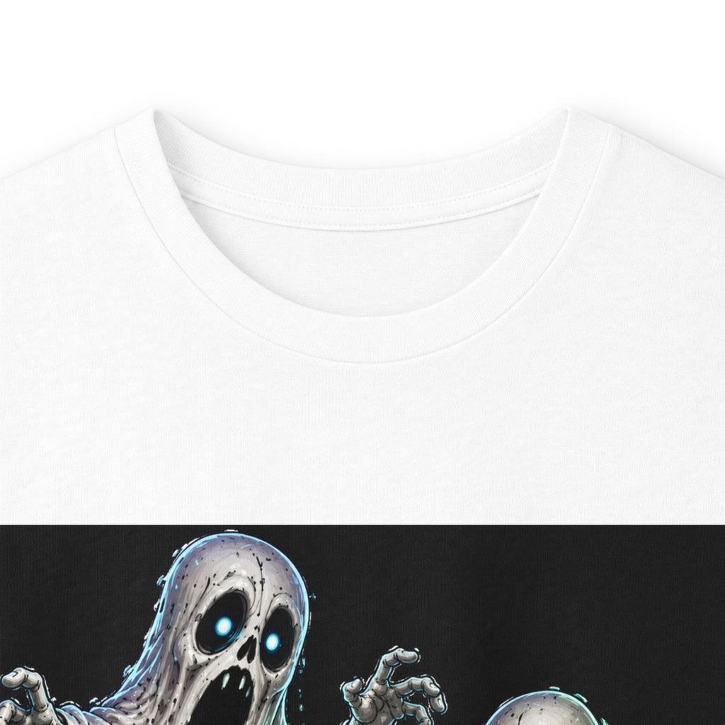 Ghost Duo Long Sleeve Tee — Haunted Spirit Graphic Shirt