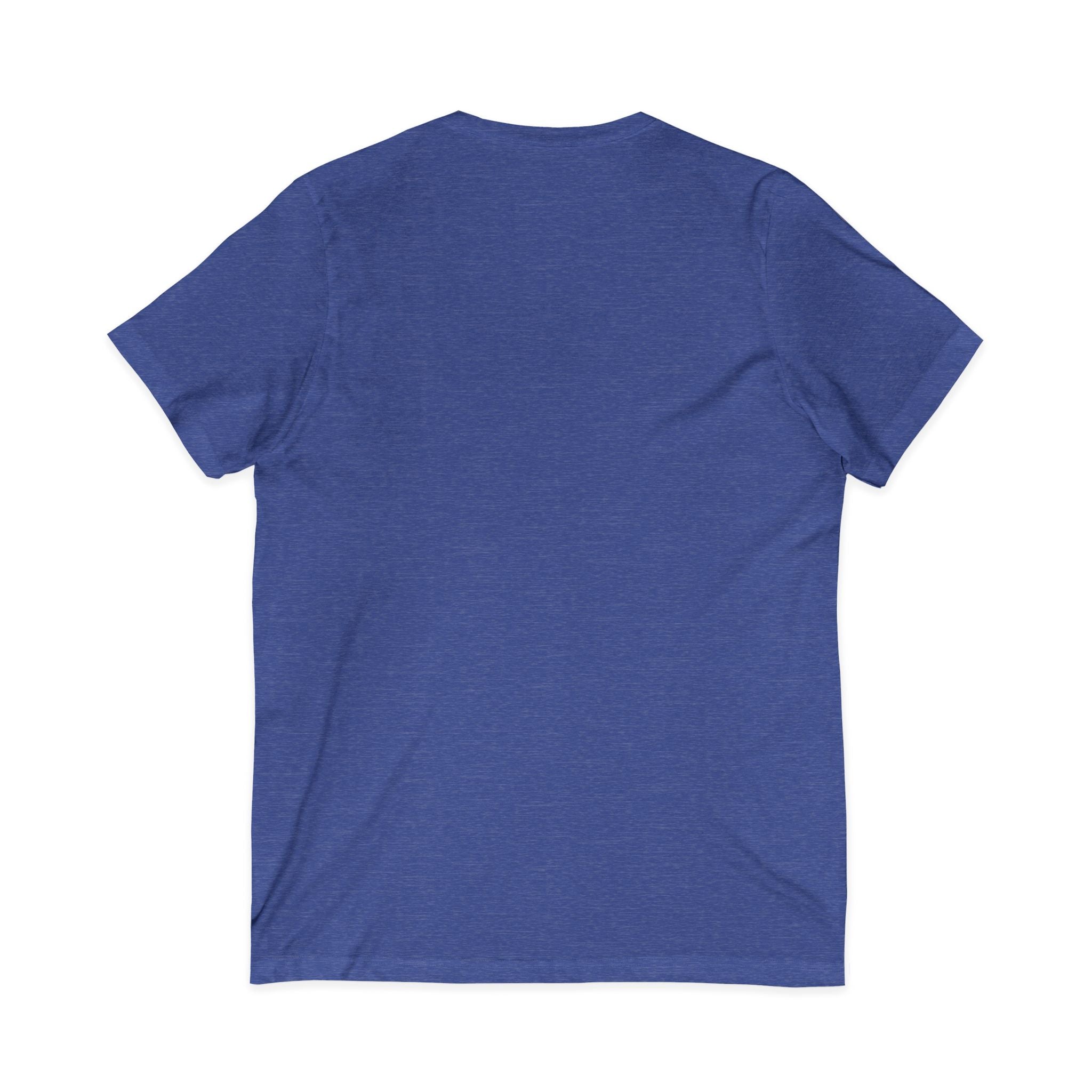 Colorful Donkey V-Neck Tee — Whimsical Farm Animal Graphic Shirt