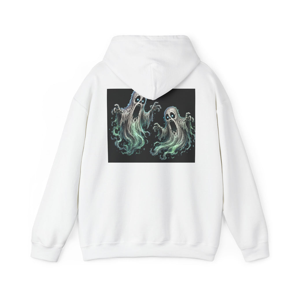 Ghostly Friends Hoodie — Cute Spooky Ghosts Graphic Pullover