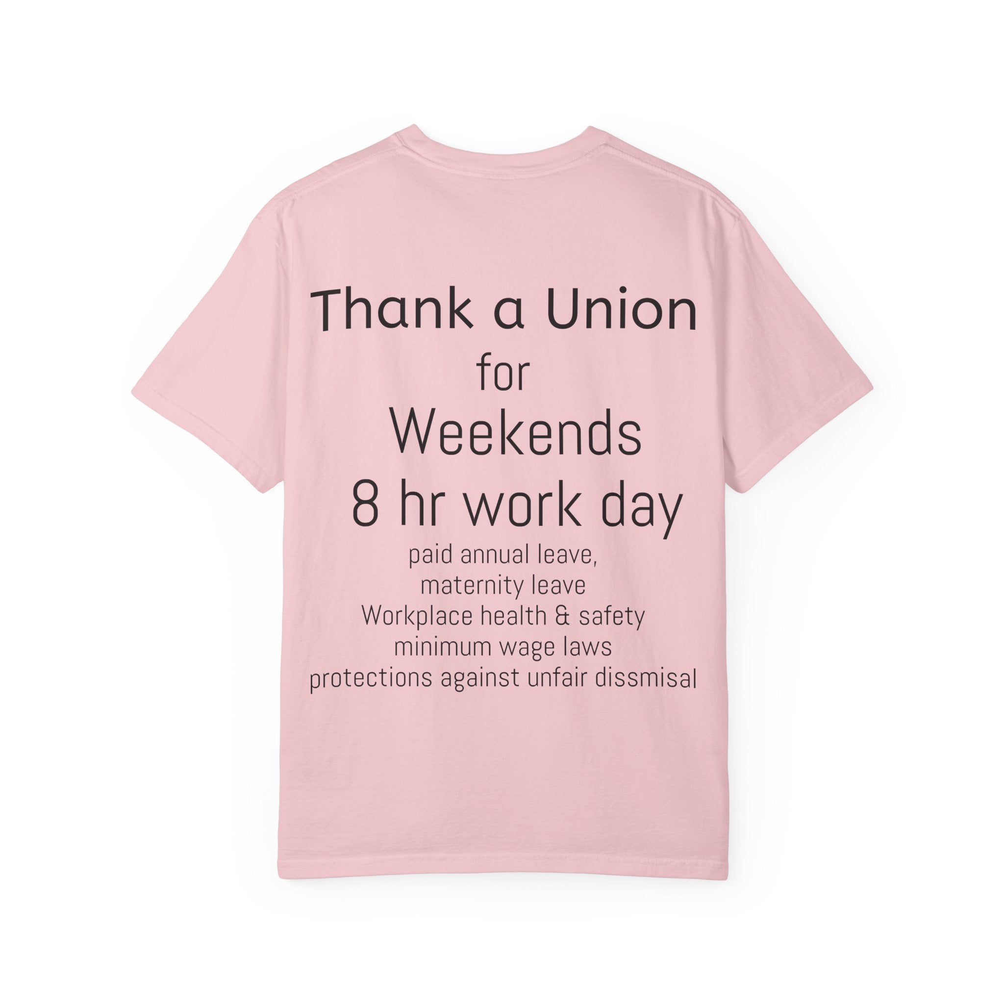 Labor Day T-Shirt — 'Thank a Union' Vintage Patriotic Tee