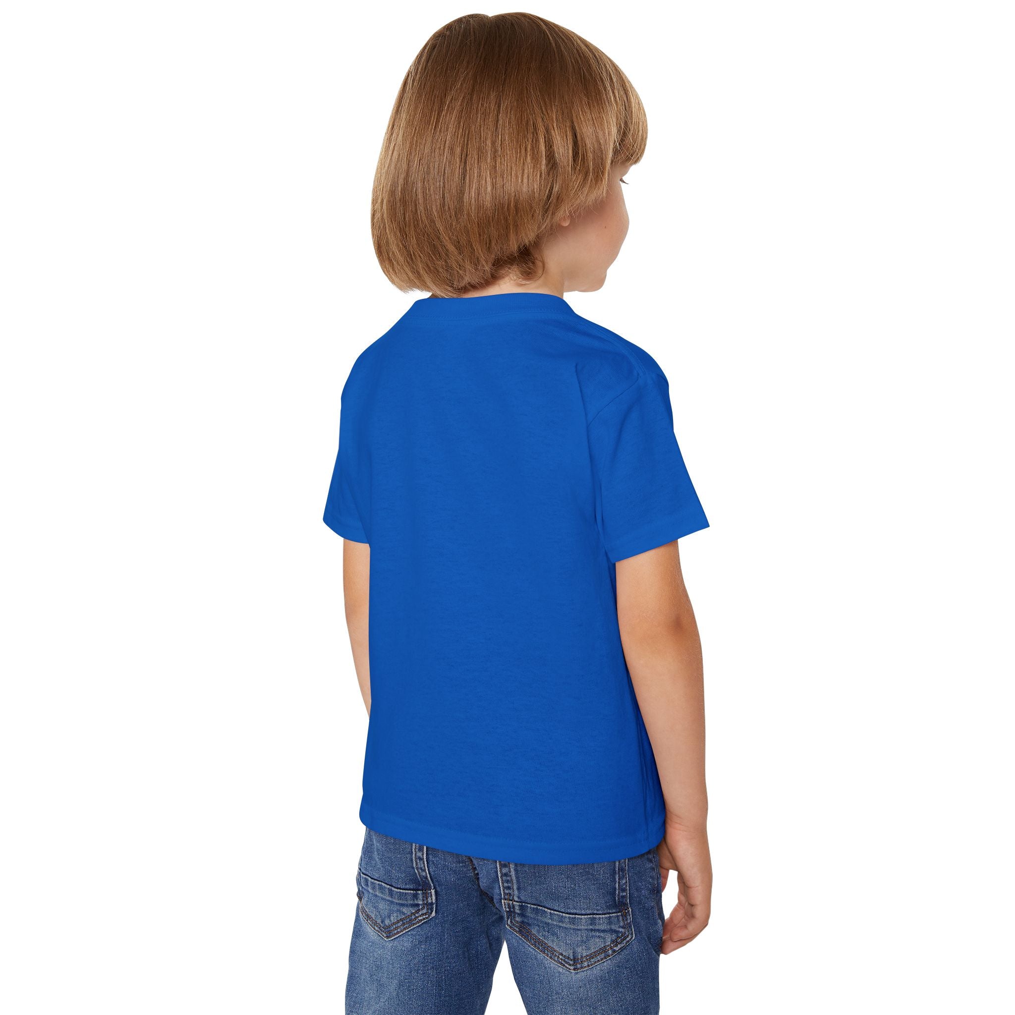Toddler T-Shirt — "Kindergarten Crew 2026" Colorful Crayons & Blocks Back-to-School Tee