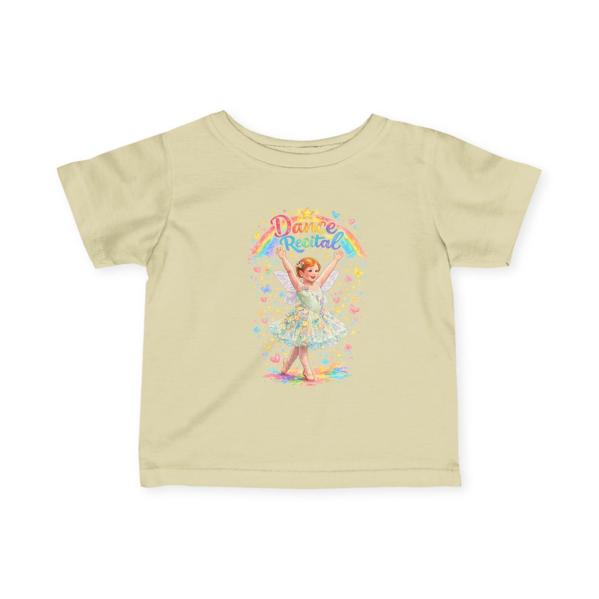 Infant Tee — Personalized 'Dance Recital' Ballerina Baby Shirt