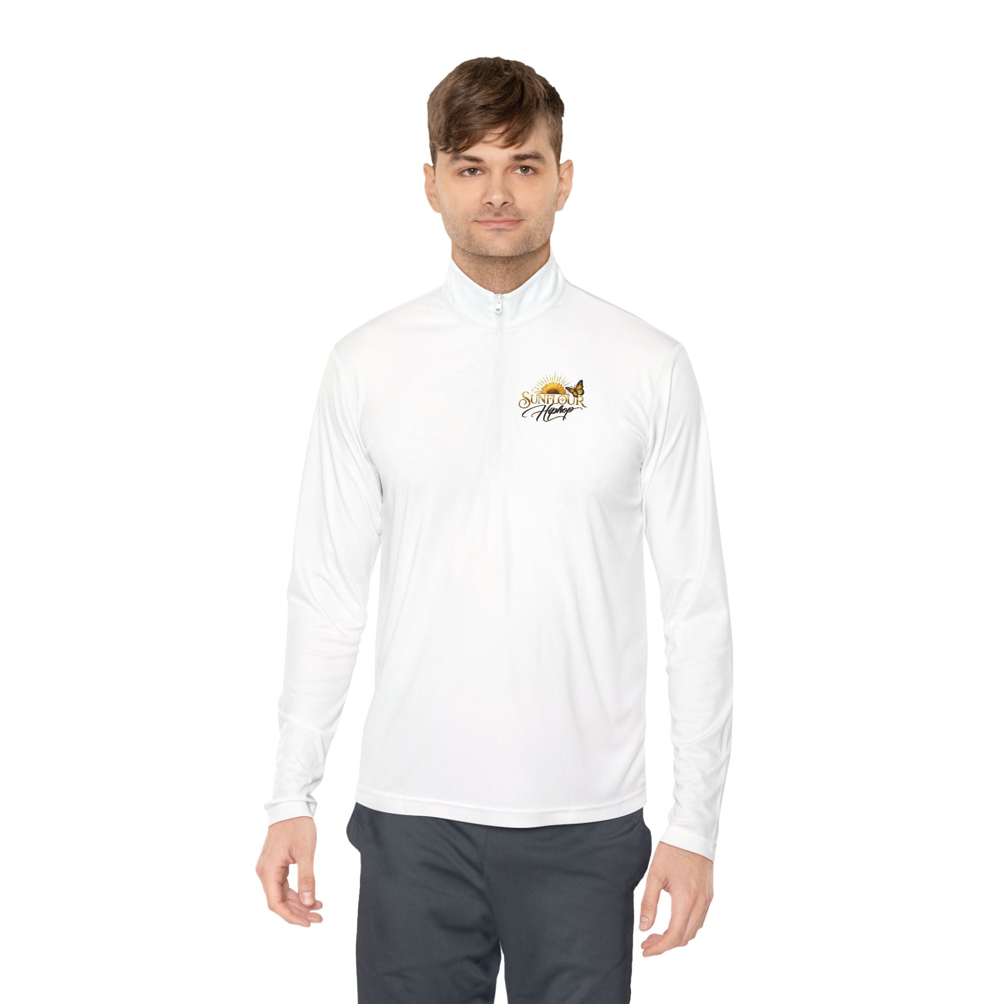 Surfboard Sunset Quarter-Zip Pullover