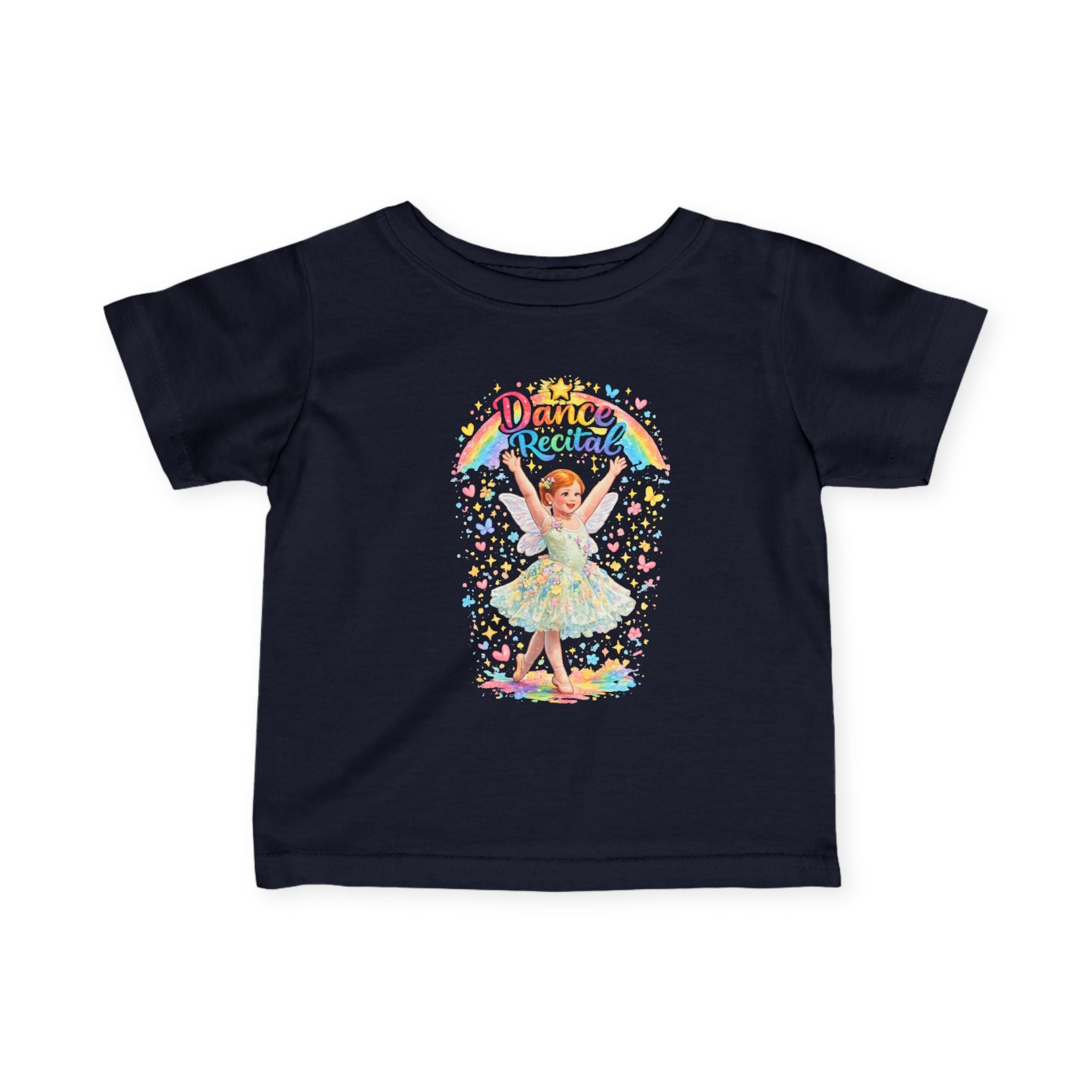 Infant Tee — Personalized 'Dance Recital' Ballerina Baby Shirt