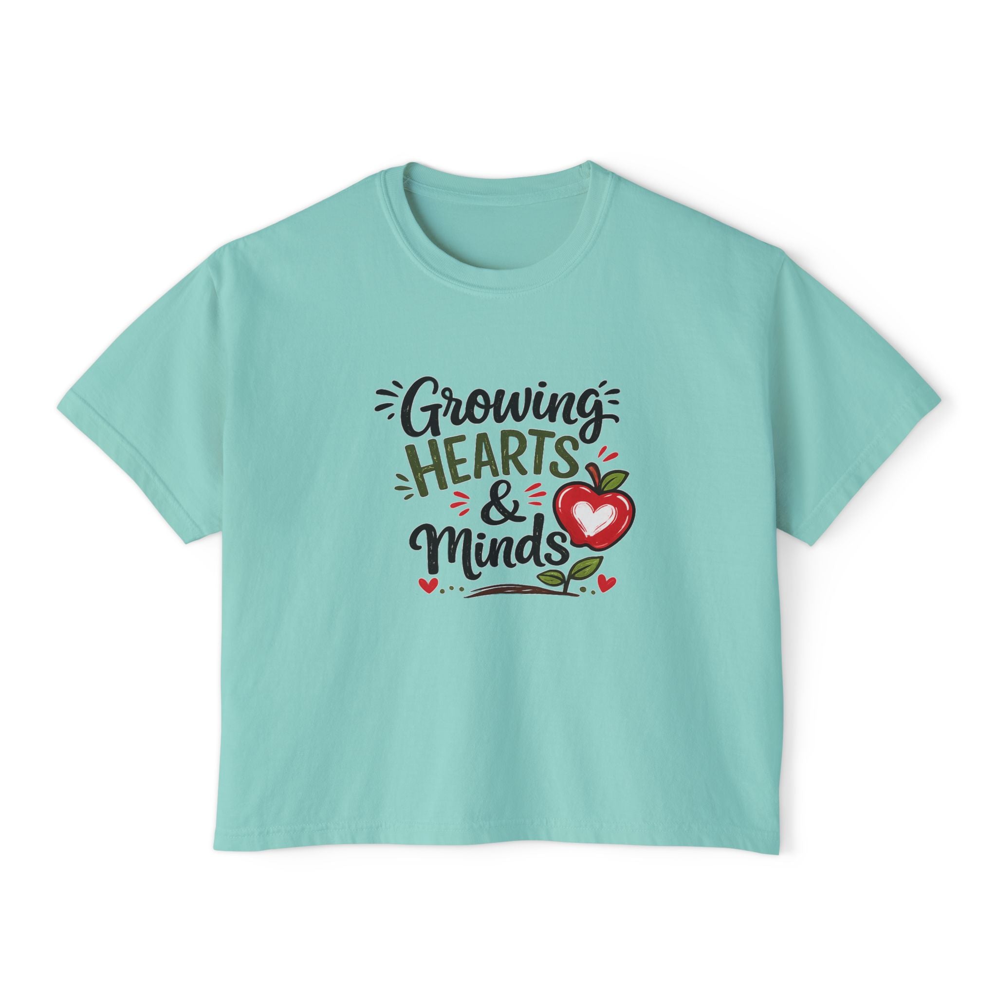 Growing Hearts & Minds Teacher Boxy Tee