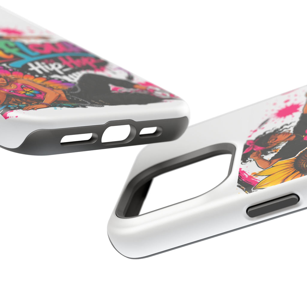 Sunflower Hip Hop Phone Case — Impact-Resistant Protective Case