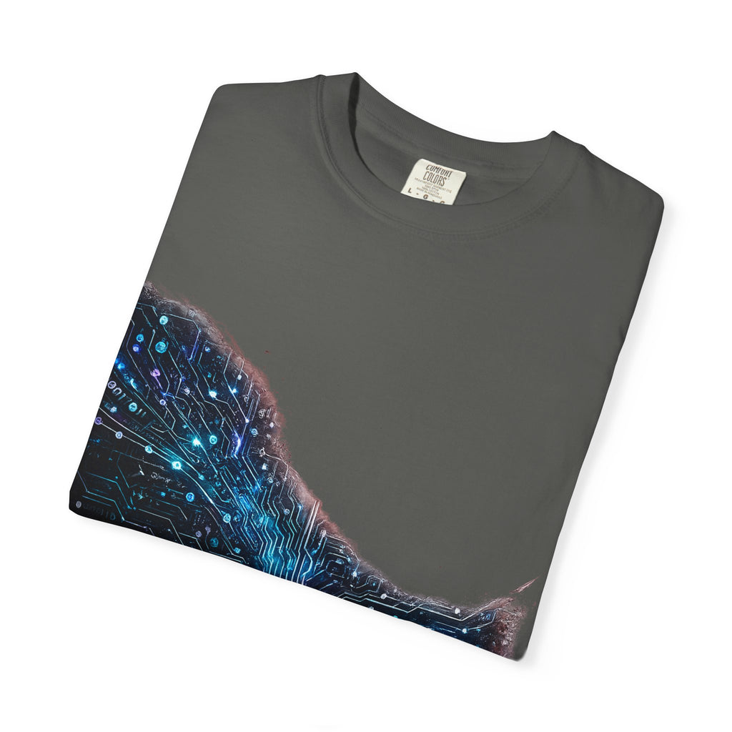 Galaxy Circuit T‑Shirt — Cosmic Tech Graphic Tee