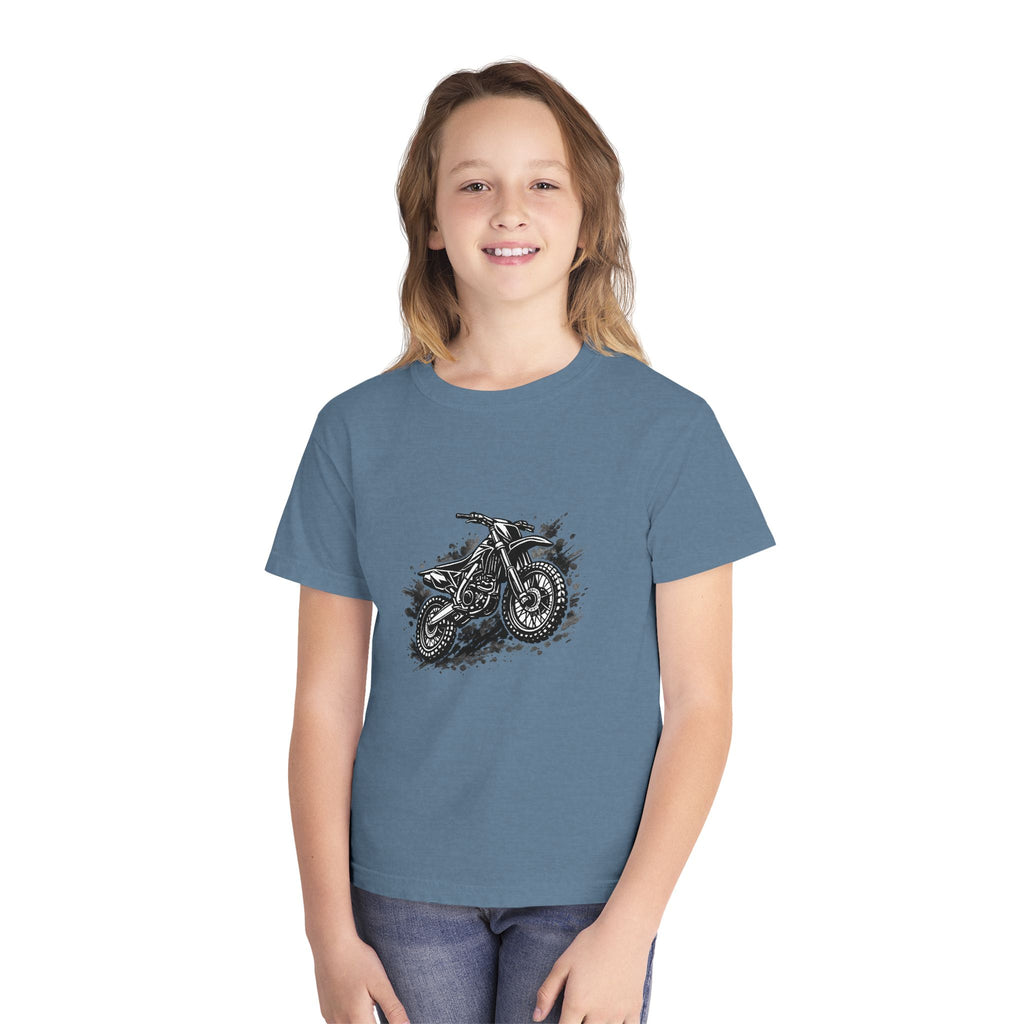 Youth Tee — Dirt Bike Motocross Graphic Shirt