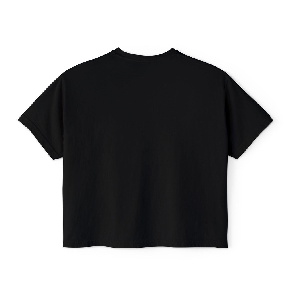 Cute Shiba Inu Coffee Tee — 'in my urge to walk out' Women's Boxy T-Shirt